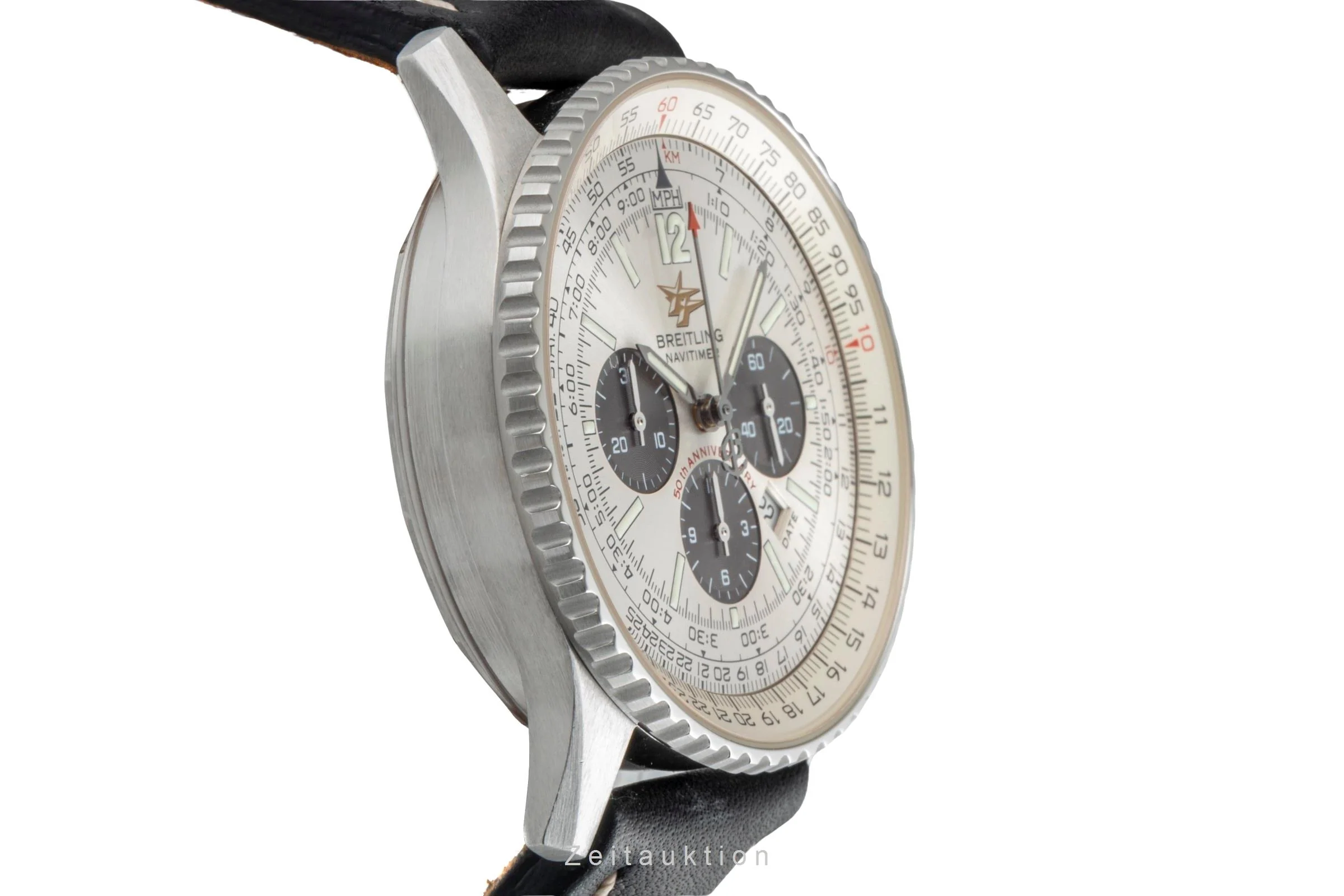 Breitling Navitimer chronograph steel automatic men's watch A4132213/E505  [2503866] - Image 8