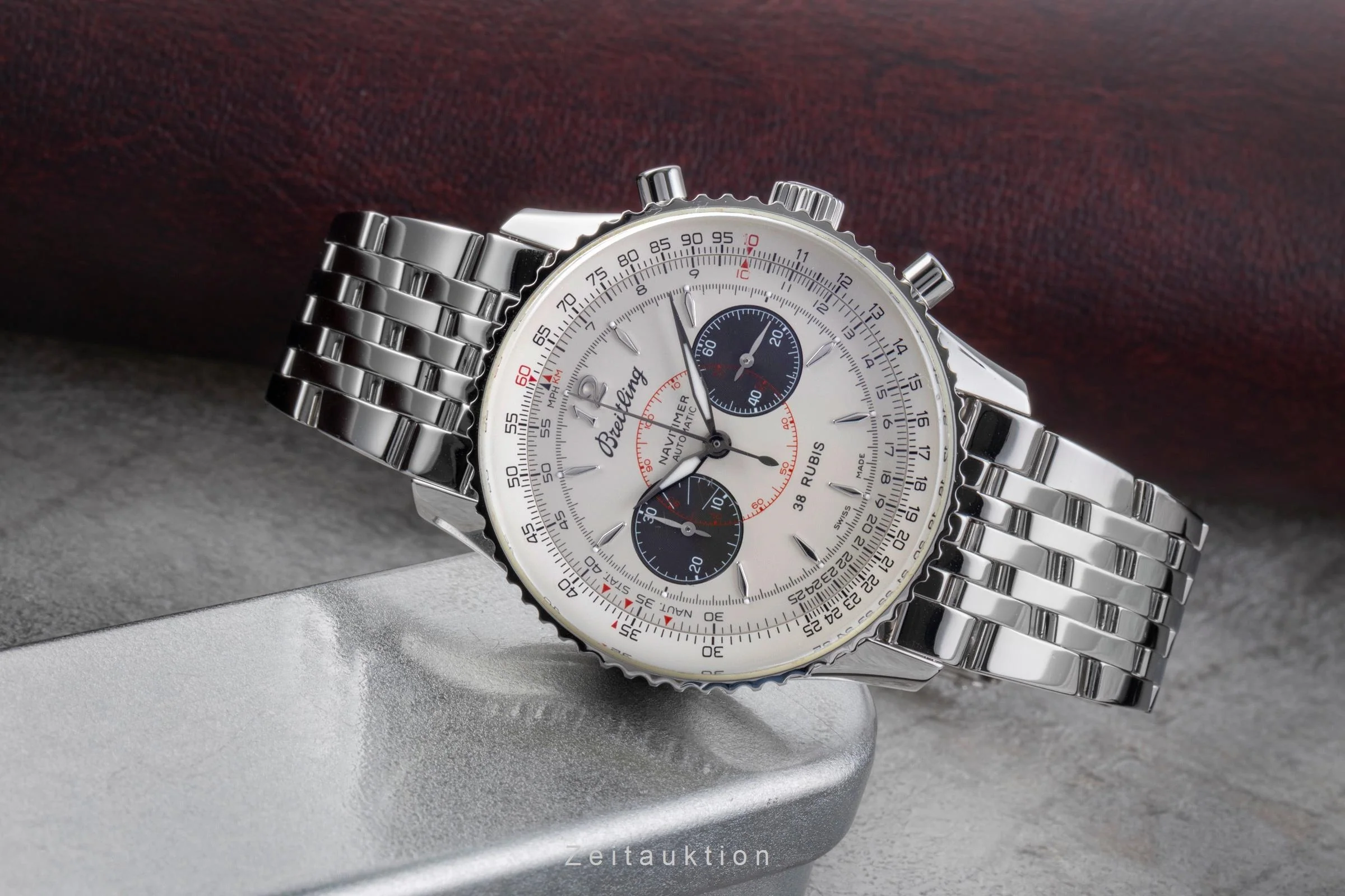 Breitling Navitimer chronograph steel automatic men's watch A47330 Limited  [2505969] - Image 3