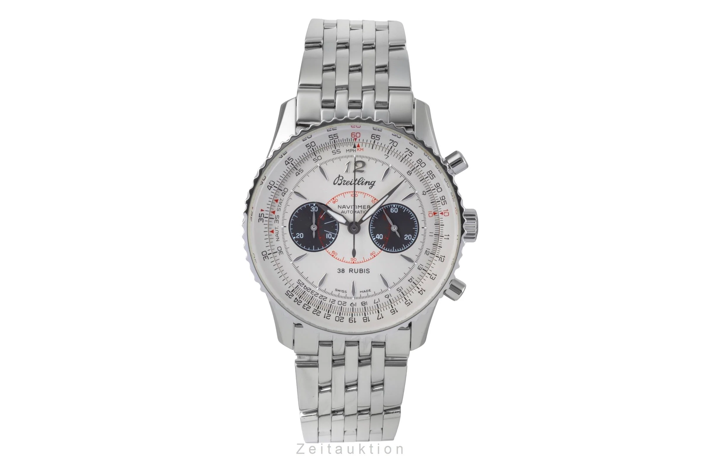 Breitling Navitimer chronograph steel automatic men's watch A47330 Limited  [2505969] - Image 5
