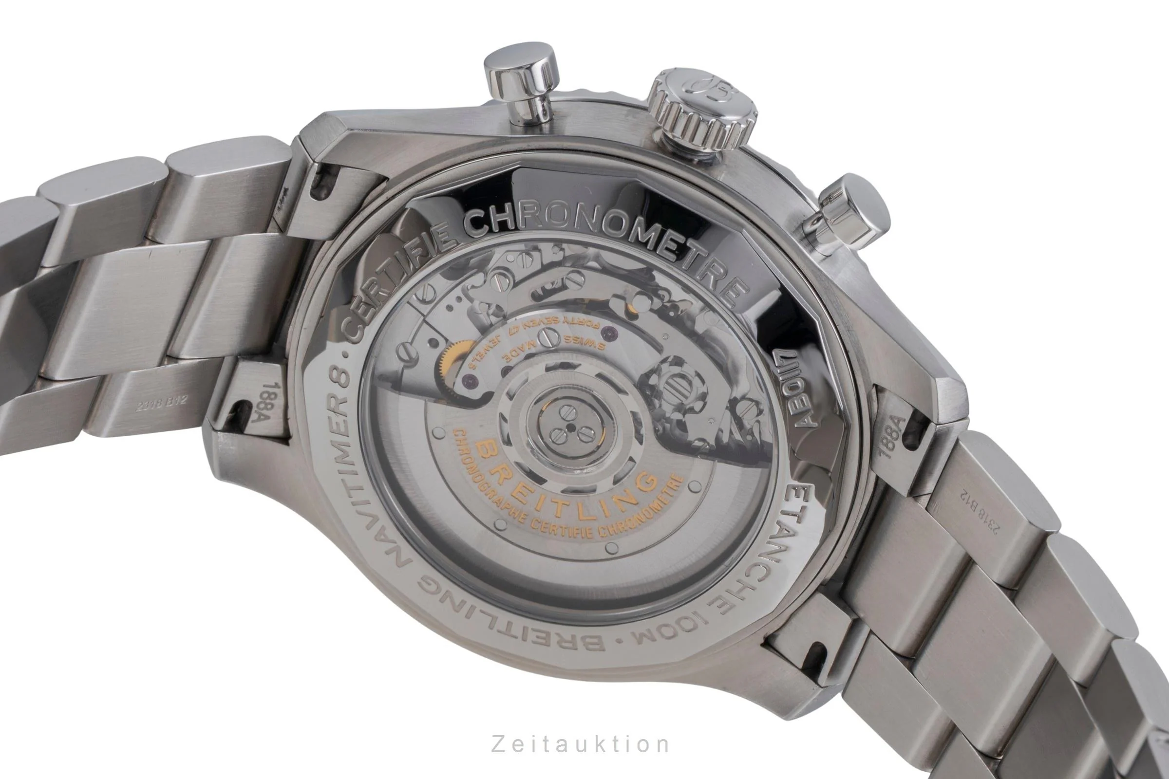 Breitling Navitimer chronograph steel automatic men's watch AB0117  [2506906] - Image 12