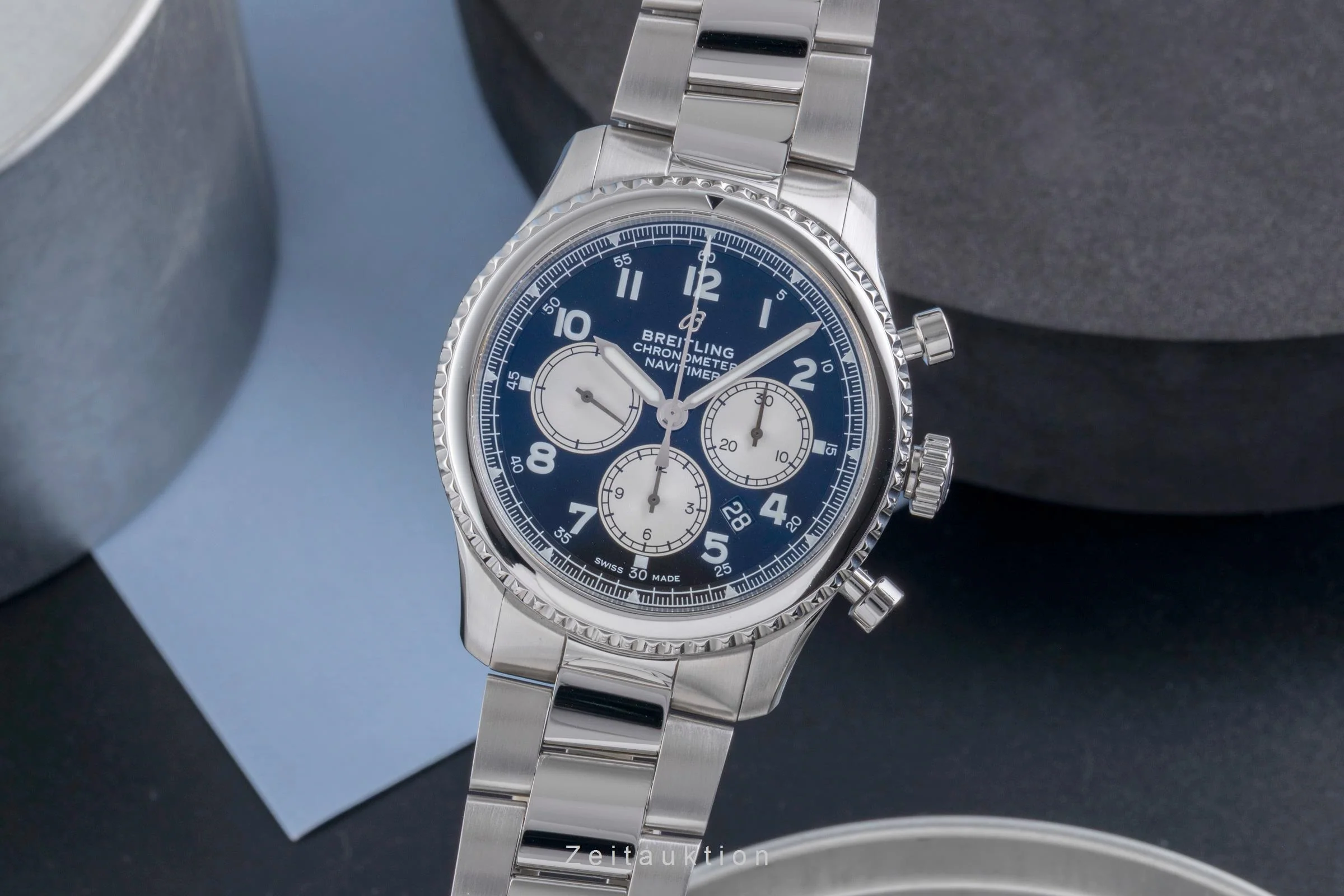 Breitling Navitimer chronograph steel automatic men's watch AB0117  [2506906] - Image 2