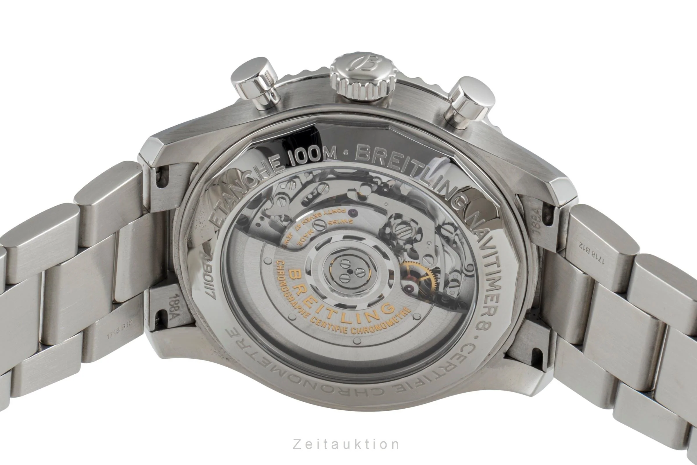 Breitling Navitimer chronograph steel automatic men's watch AB0117  [2507081] - Image 11
