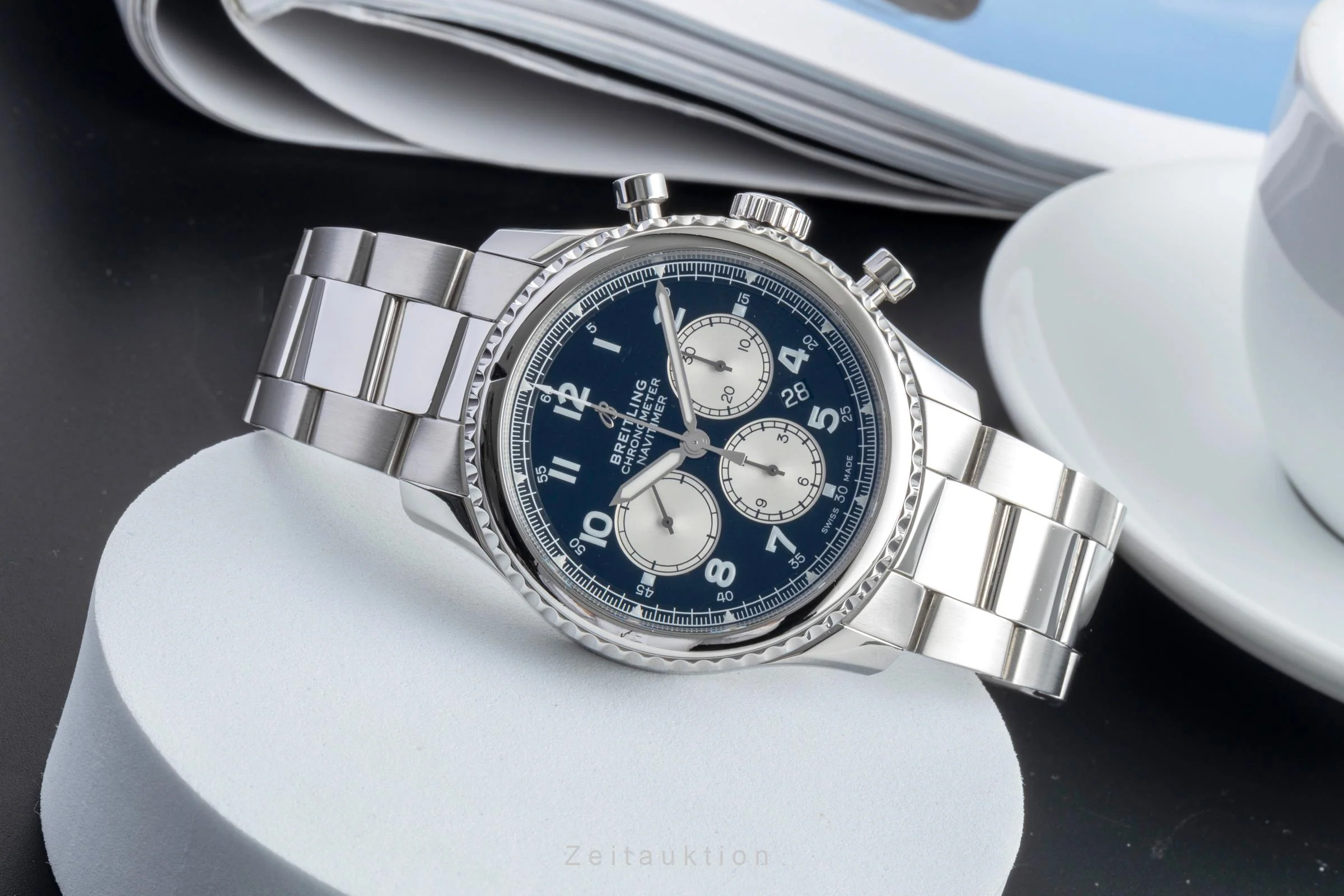 Breitling Navitimer chronograph steel automatic men's watch AB0117  [2507081] - Image 3