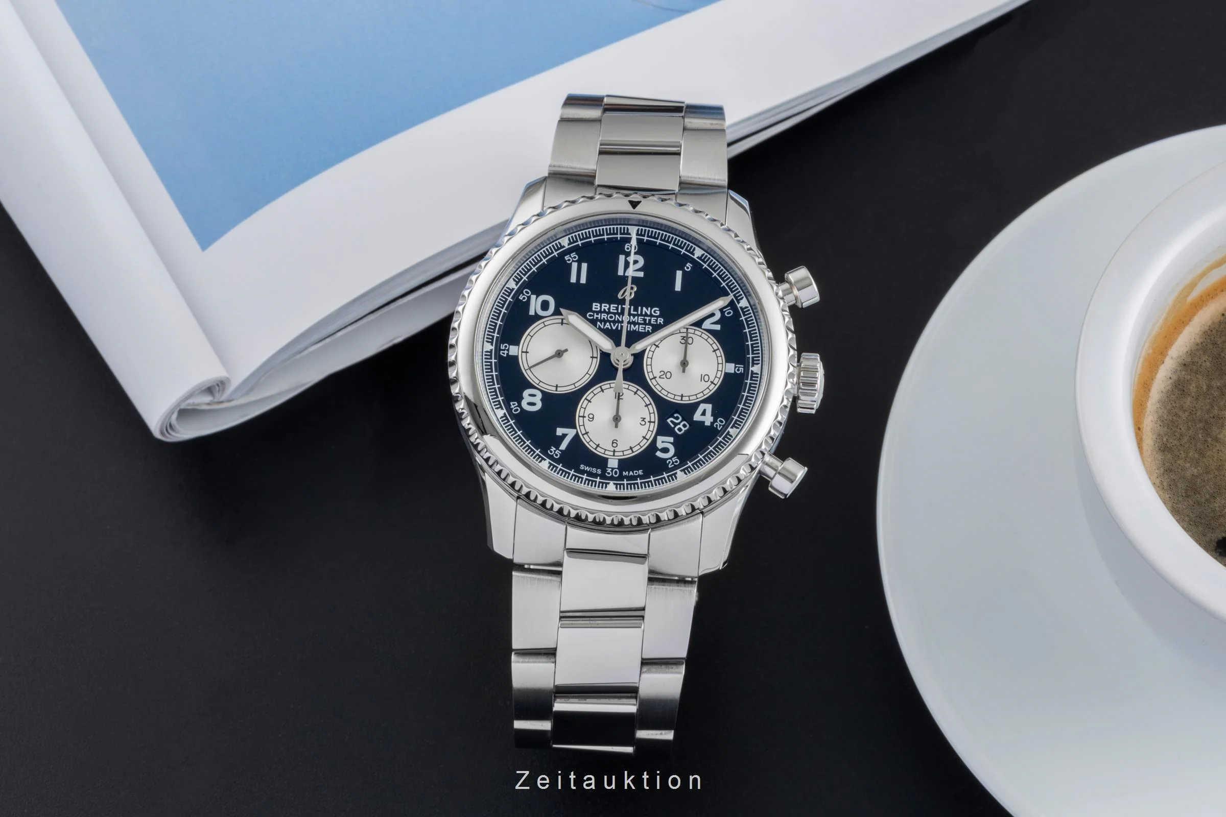 Breitling Navitimer chronograph steel automatic men's watch AB0117  [2507081] - Image 4