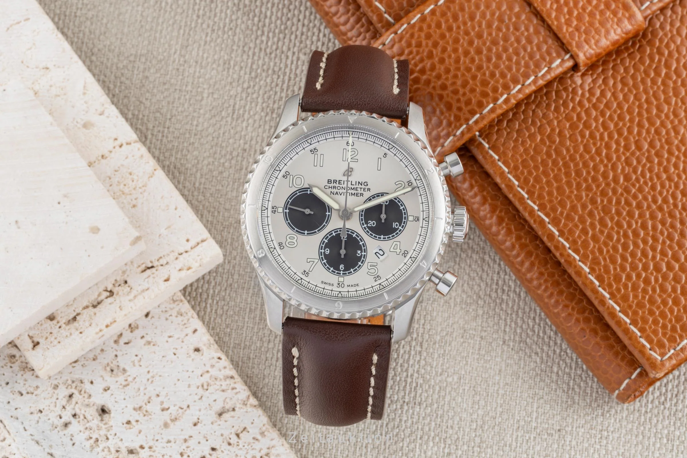 Breitling Navitimer chronograph steel automatic men's watch AB01171A1G1P1 Limited  [2505467] - Image 4