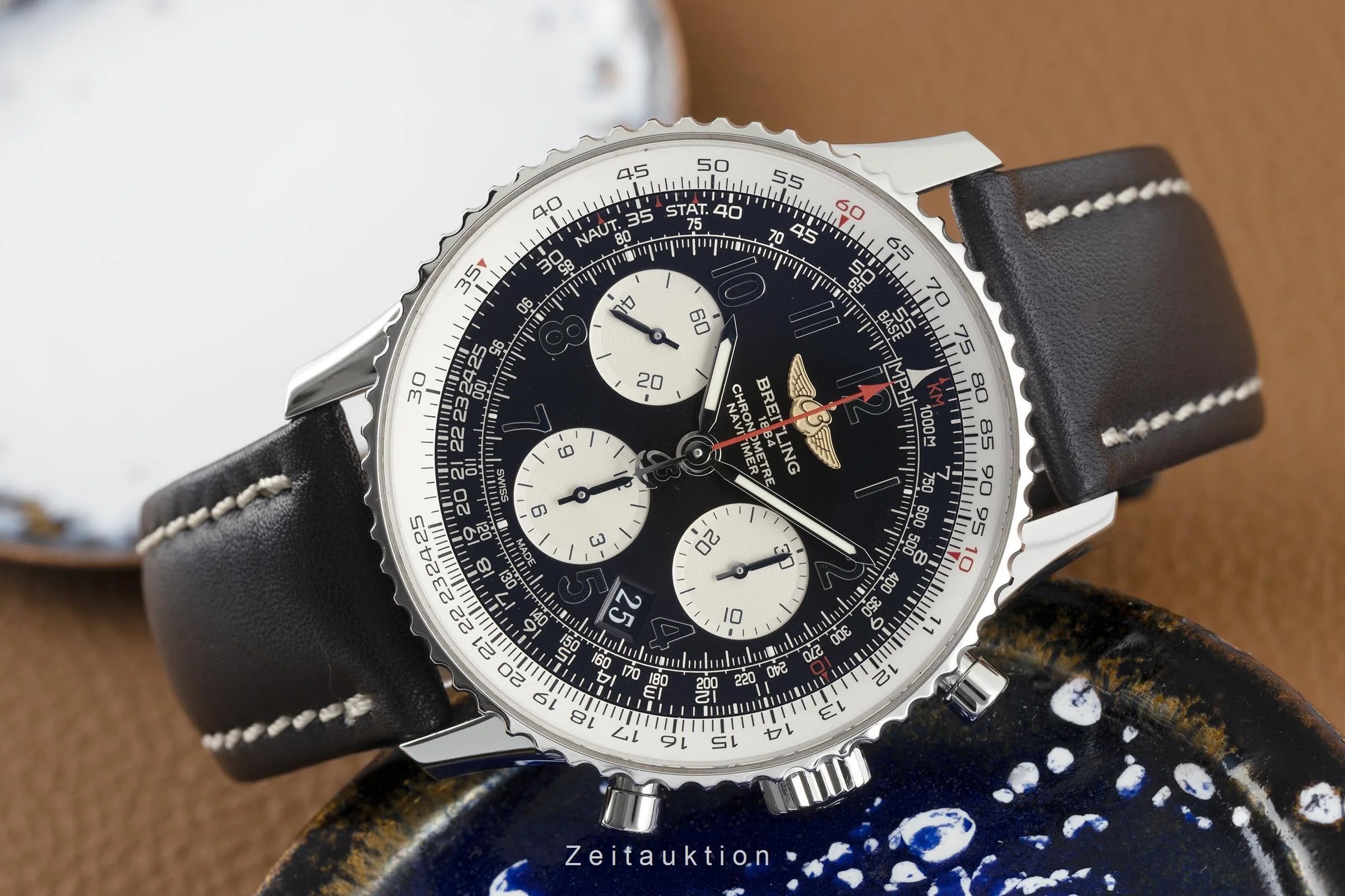 Breitling Navitimer chronograph steel automatic men's watch AB0120 LP: 8000EUR  [2108444] - Image 2