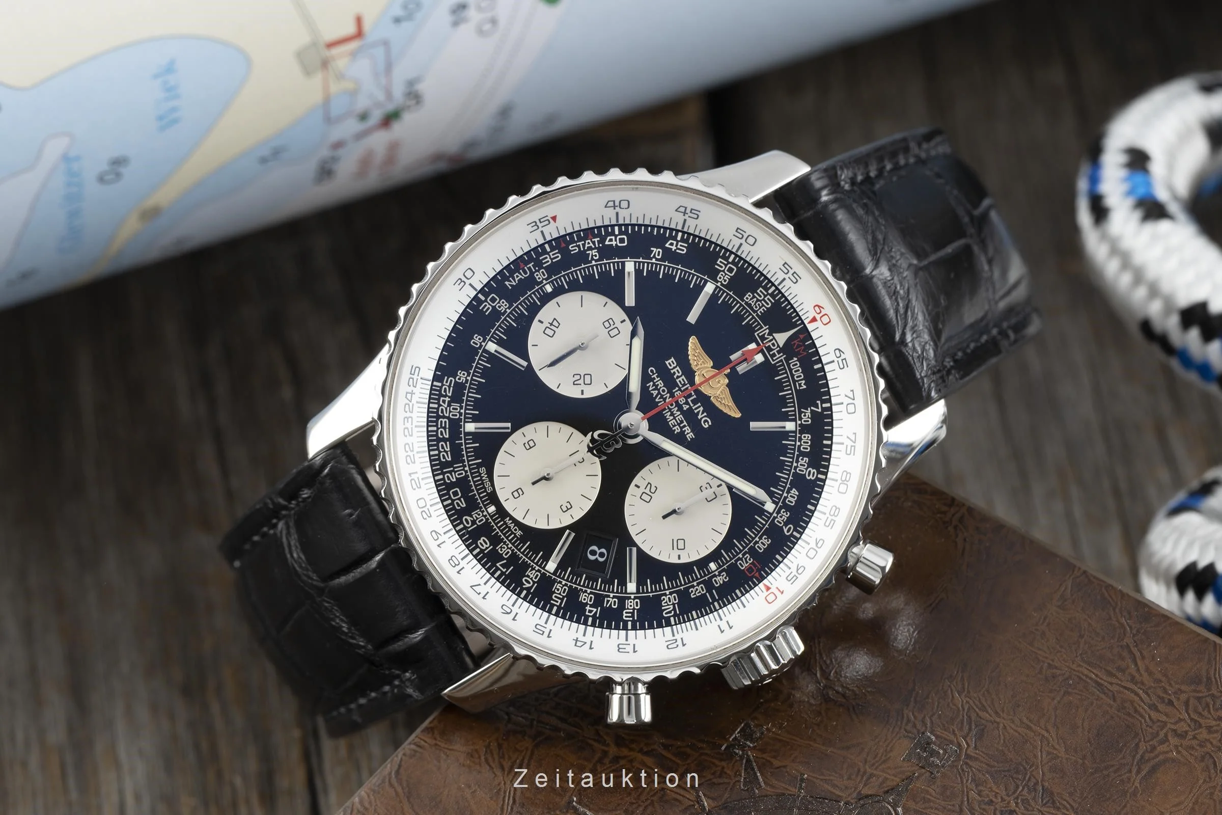 Breitling Navitimer chronograph steel automatic men's watch AB0120 LP: 7750EUR  [2111422] - Image 2
