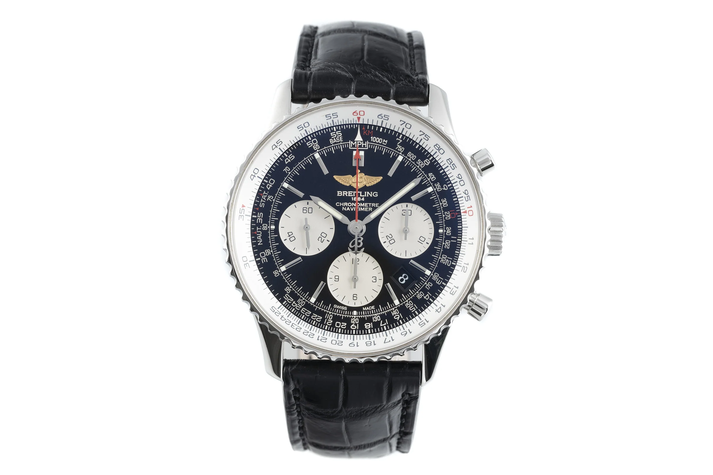 Breitling Navitimer chronograph steel automatic men's watch AB0120 LP: 7750EUR  [2111422] - Image 4