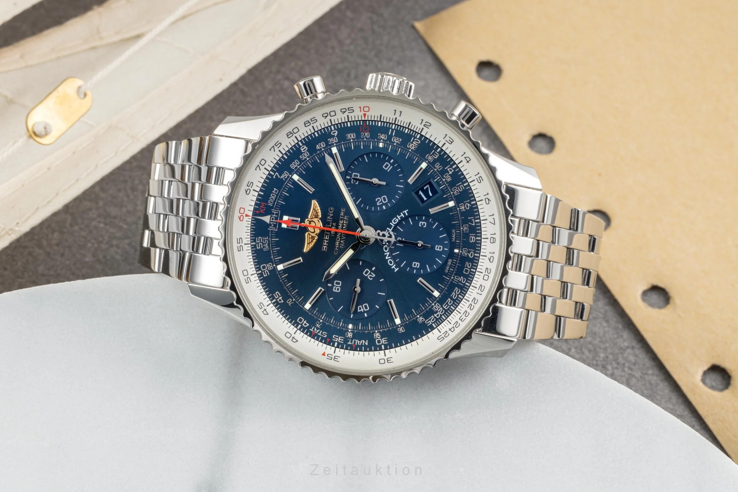 Breitling Navitimer chronograph steel automatic men's watch AB0120  [2304039] - Image 2