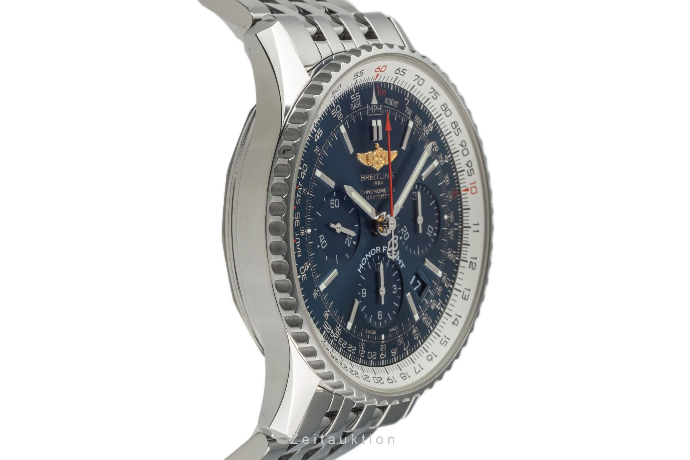 Breitling Navitimer chronograph steel automatic men's watch AB0120  [2304039] - Image 7