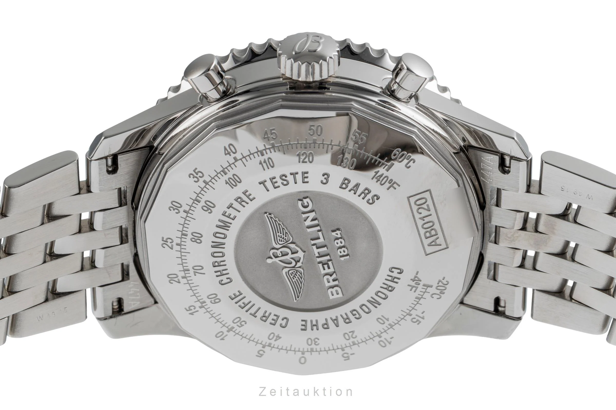 Breitling Navitimer chronograph steel automatic men's watch AB0120 LP: 9650EUR  [2502877] - Image 11