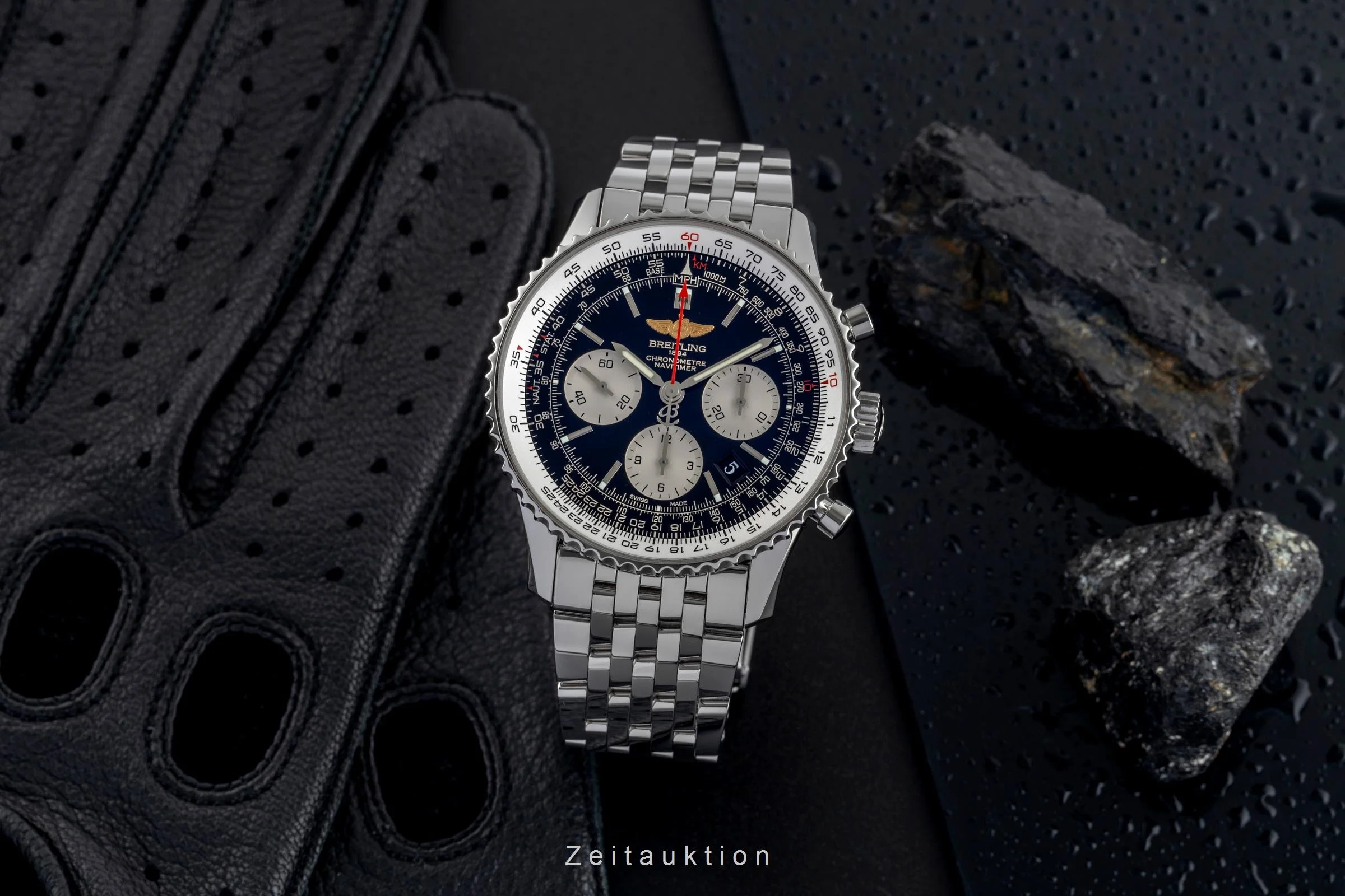 Breitling Navitimer chronograph steel automatic men's watch AB0120 LP: 9650EUR  [2502877] - Image 4