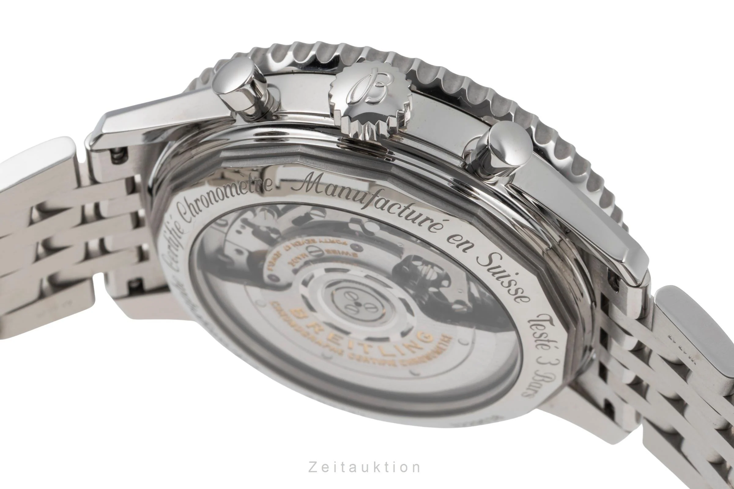 Breitling Navitimer chronograph steel automatic men's watch AB0121 LP: 9050EUR  [2504733] - Image 12
