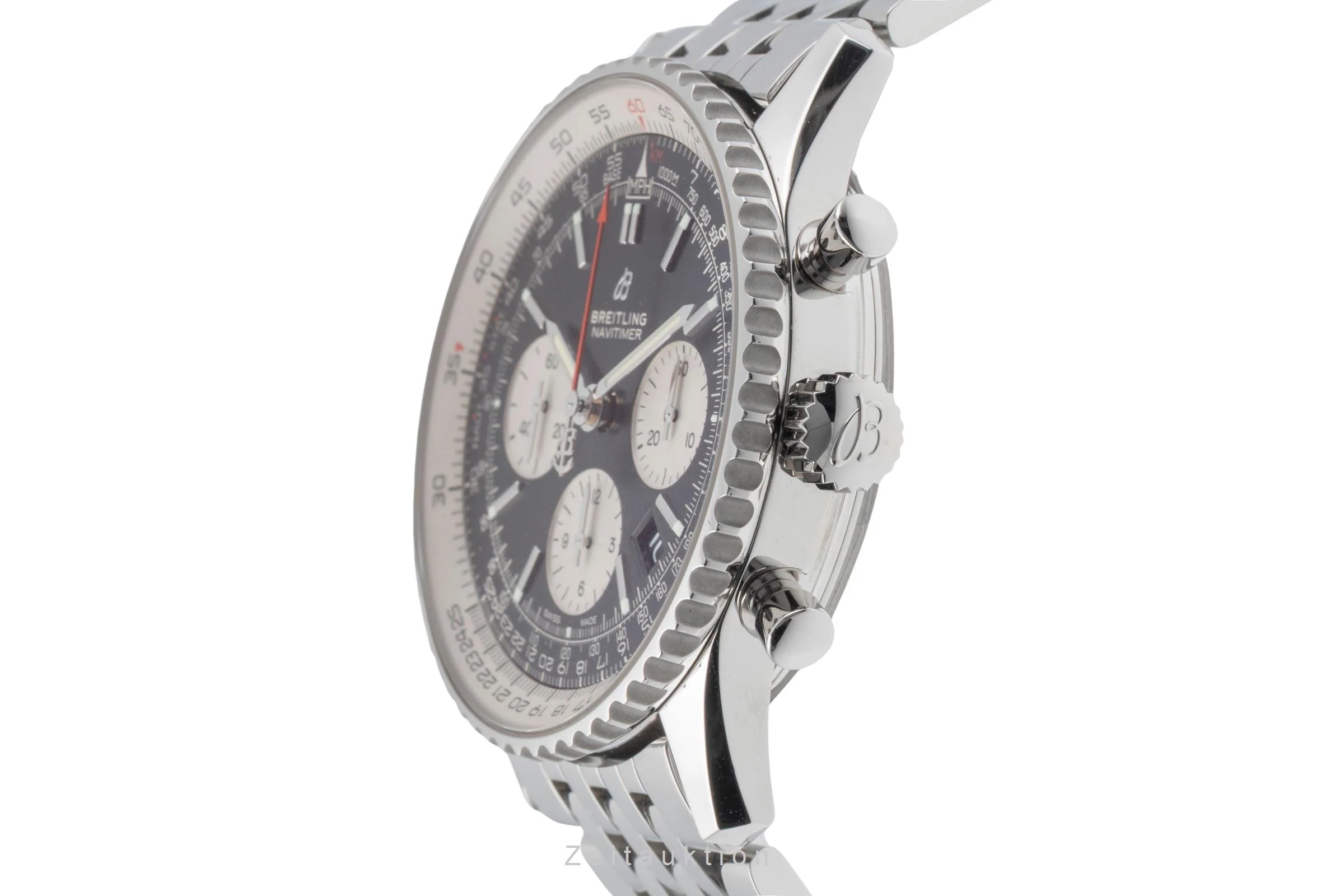 Breitling Navitimer chronograph steel automatic men's watch AB0121 LP: 9050EUR  [2504733] - Image 7