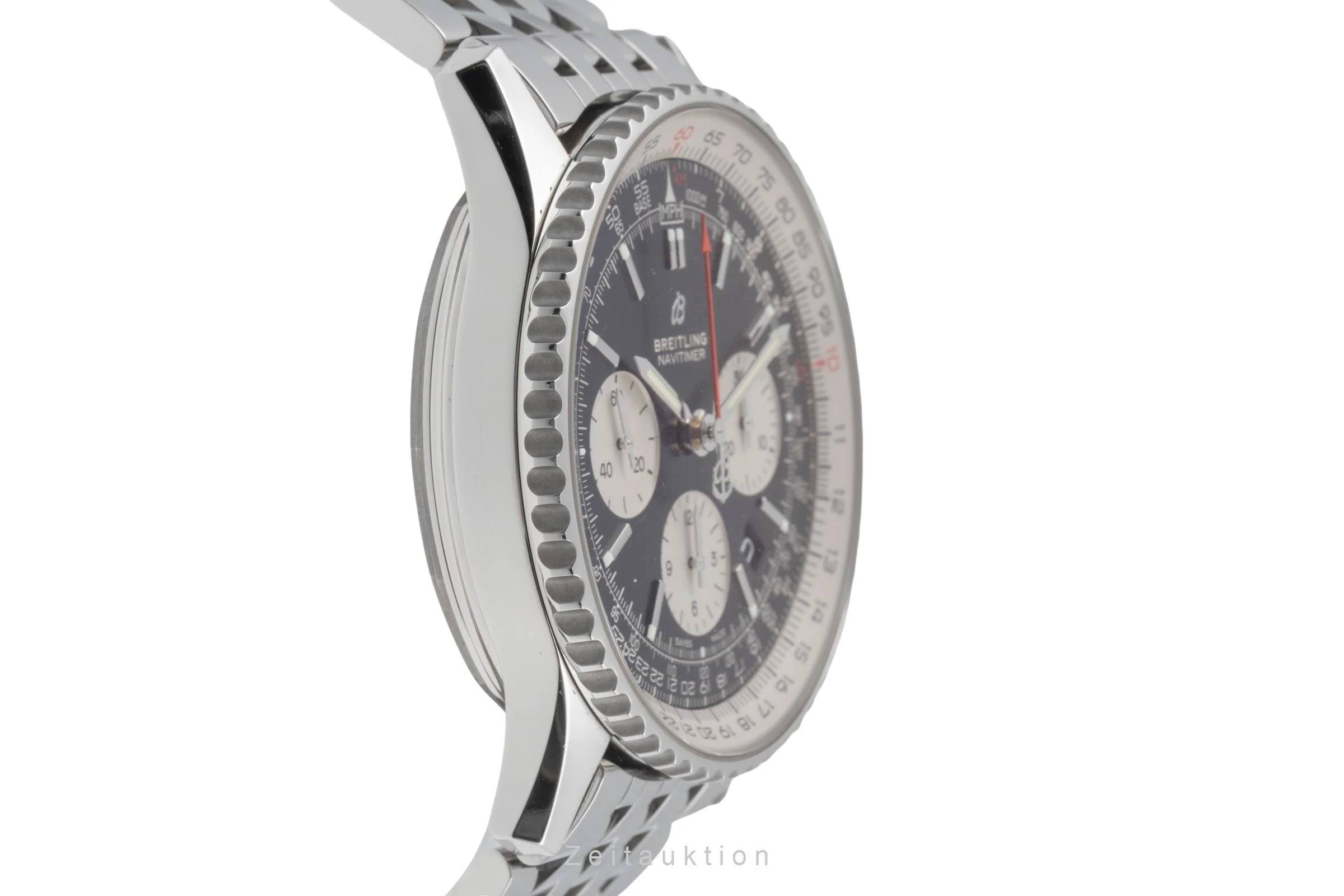Breitling Navitimer chronograph steel automatic men's watch AB0121 LP: 9050EUR  [2504733] - Image 8