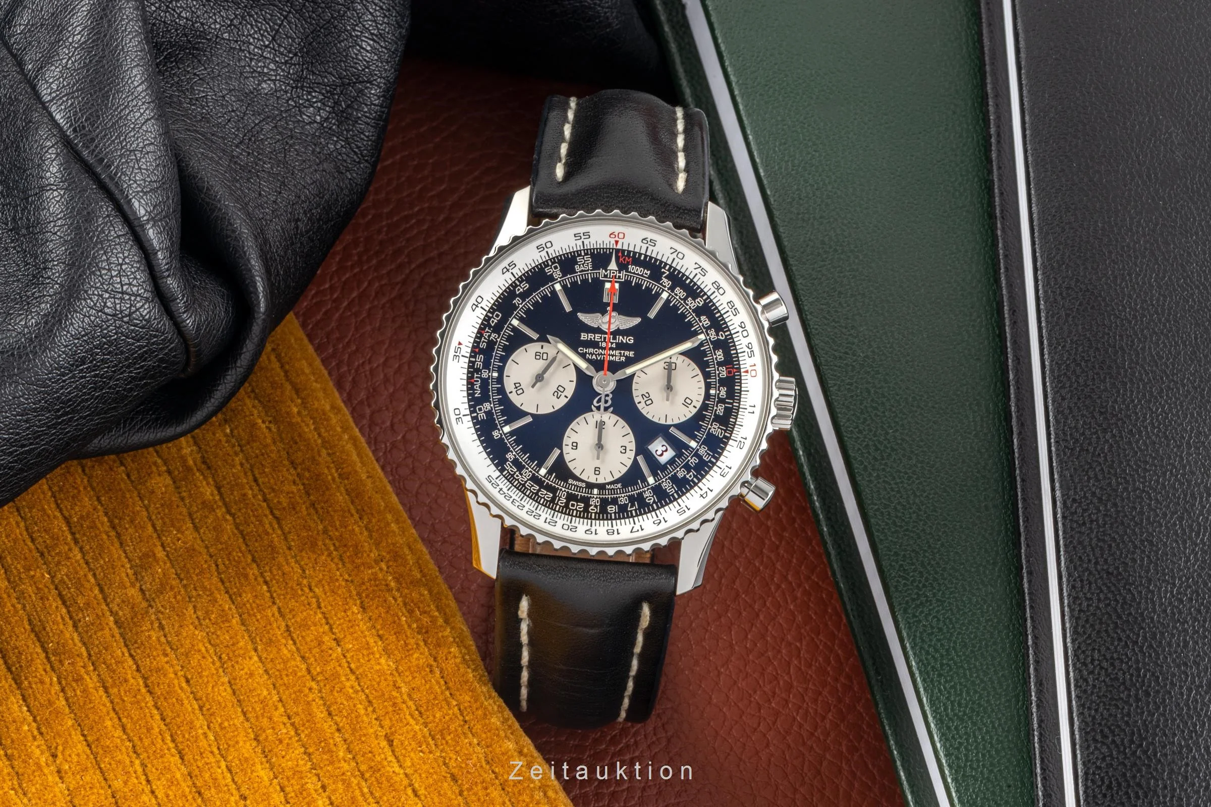 Breitling Navitimer chronograph steel automatic men's watch AB0121 Limited  [2207439] - Image 2