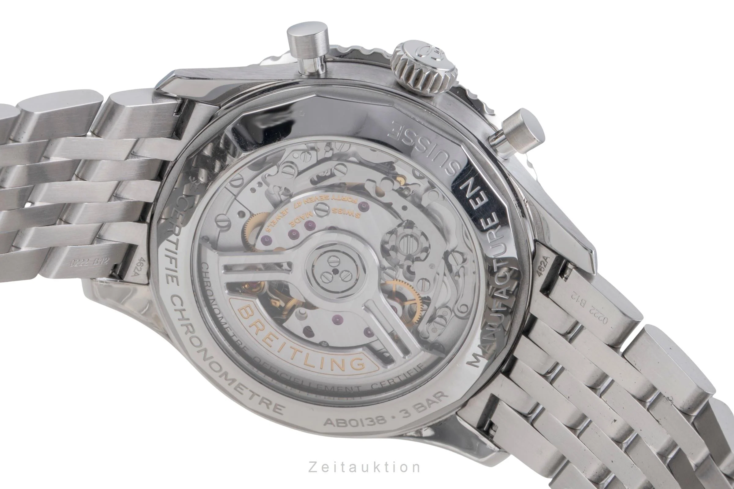 Breitling Navitimer chronograph steel automatic men's watch AB0138 LP: 9650EUR  [2506552] - Image 14