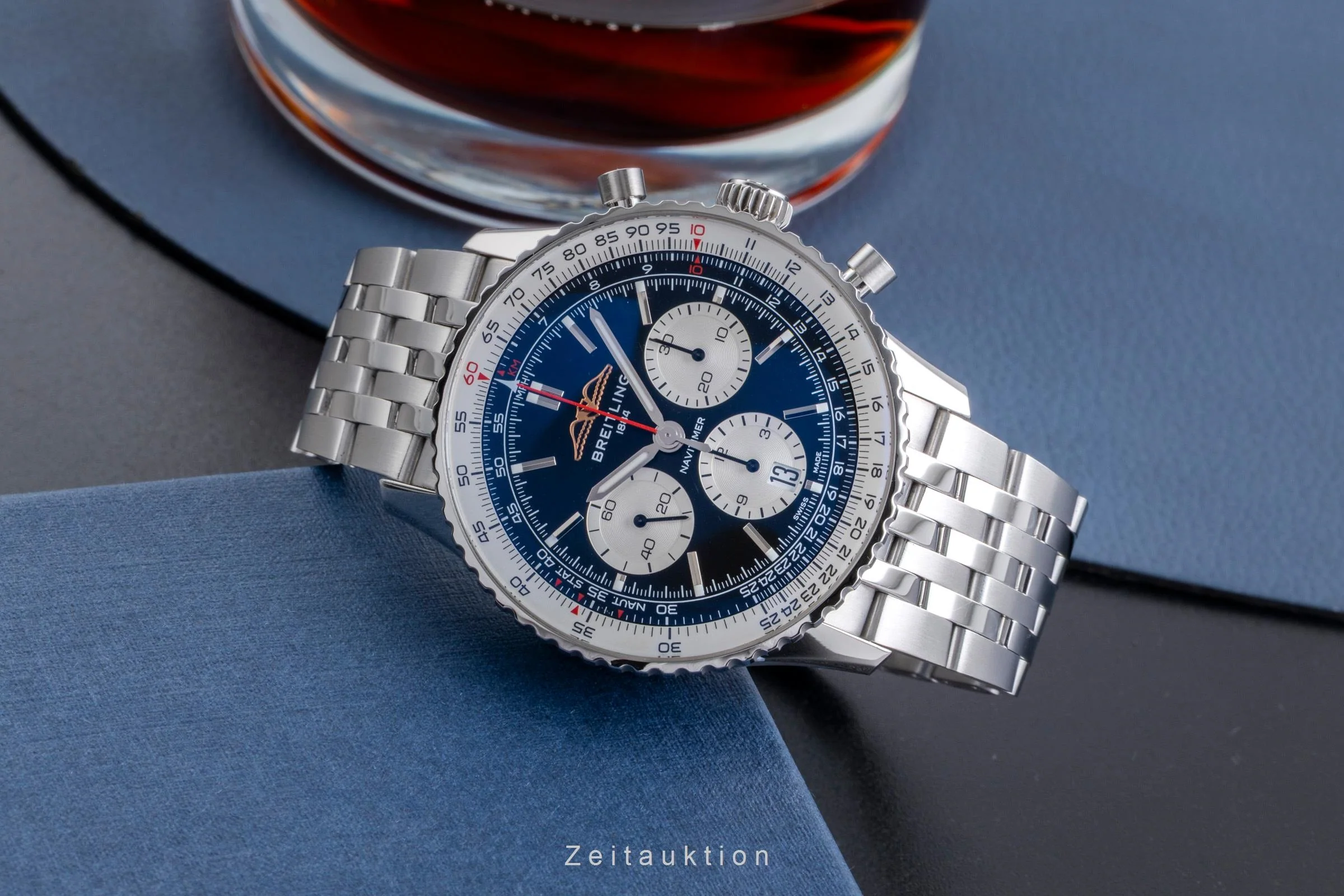 Breitling Navitimer chronograph steel automatic men's watch AB0138 LP: 9650EUR  [2506552] - Image 3