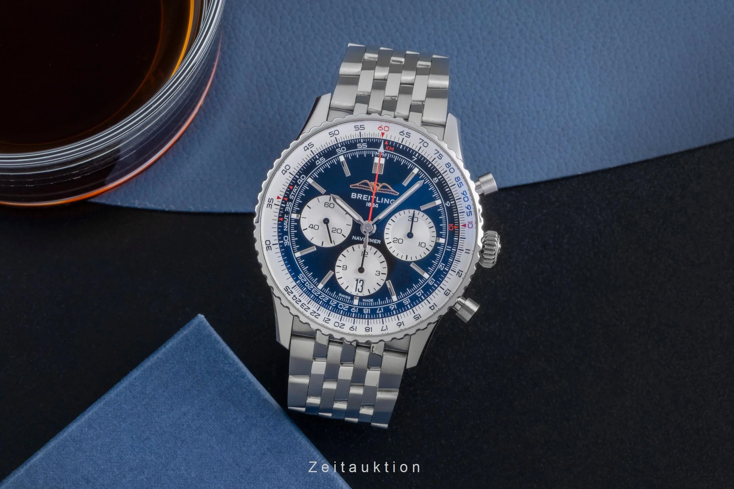 Breitling Navitimer chronograph steel automatic men's watch AB0138 LP: 9650EUR  [2506552] - Image 4
