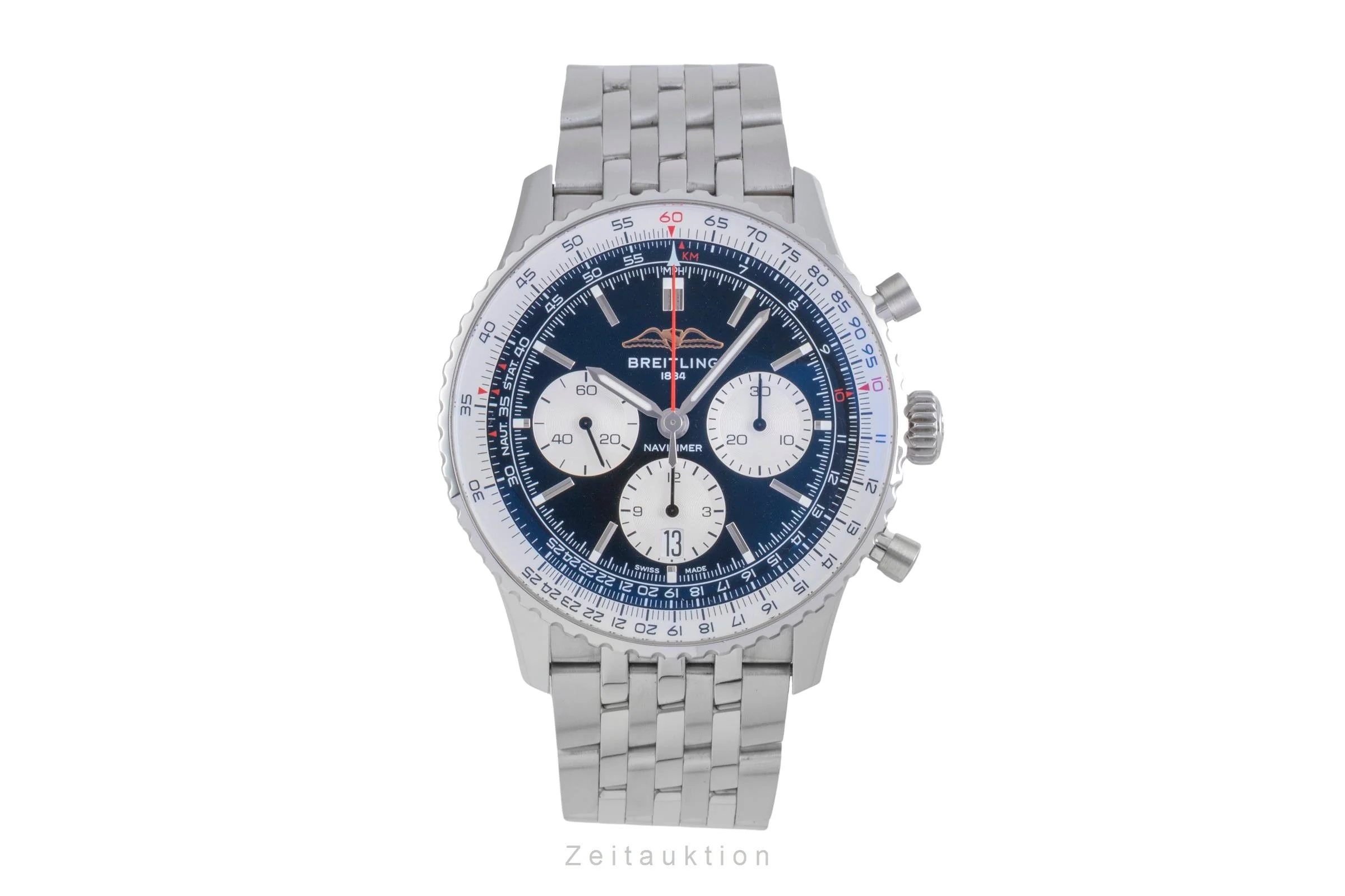 Breitling Navitimer chronograph steel automatic men's watch AB0138 LP: 9650EUR  [2506552] - Image 5