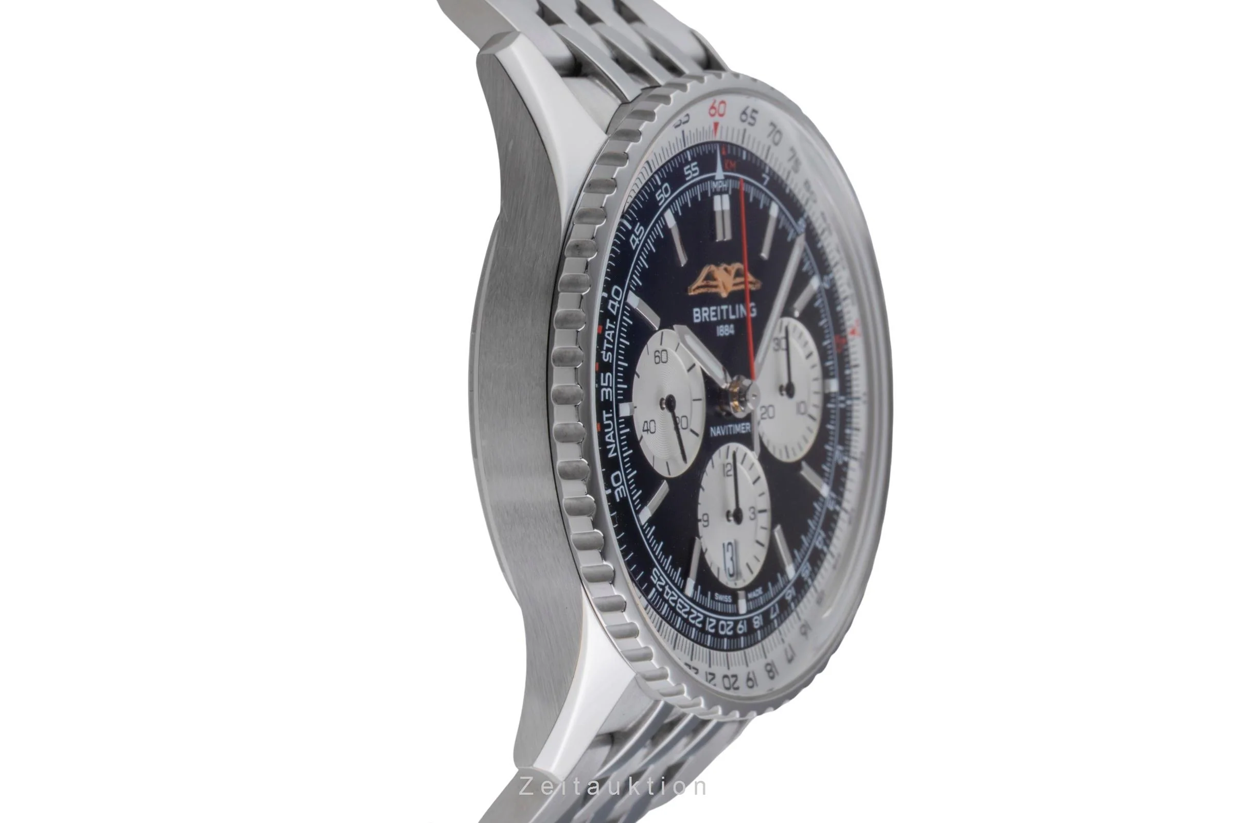 Breitling Navitimer chronograph steel automatic men's watch AB0138 LP: 9650EUR  [2506552] - Image 8