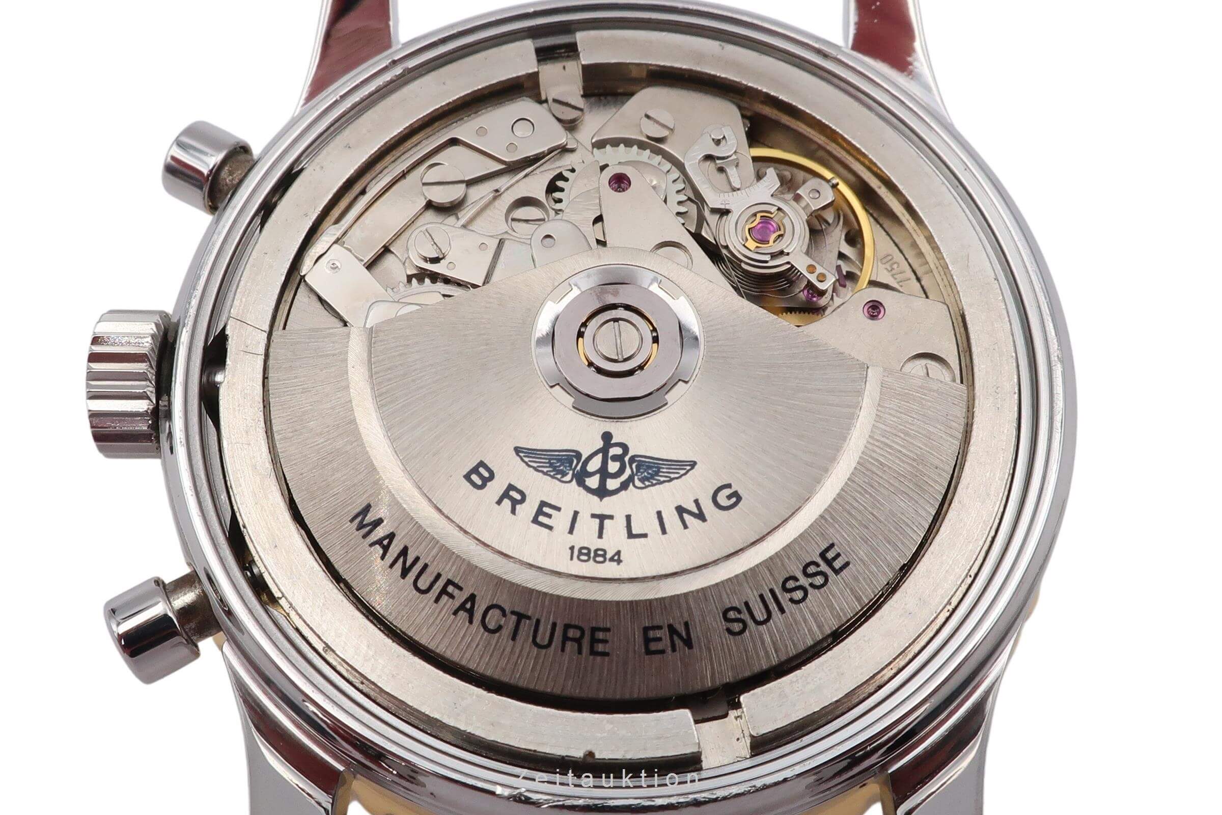 Breitling Navitimer chronograph steel / gold automatic men's watch B13019  [2406428] - Image 13