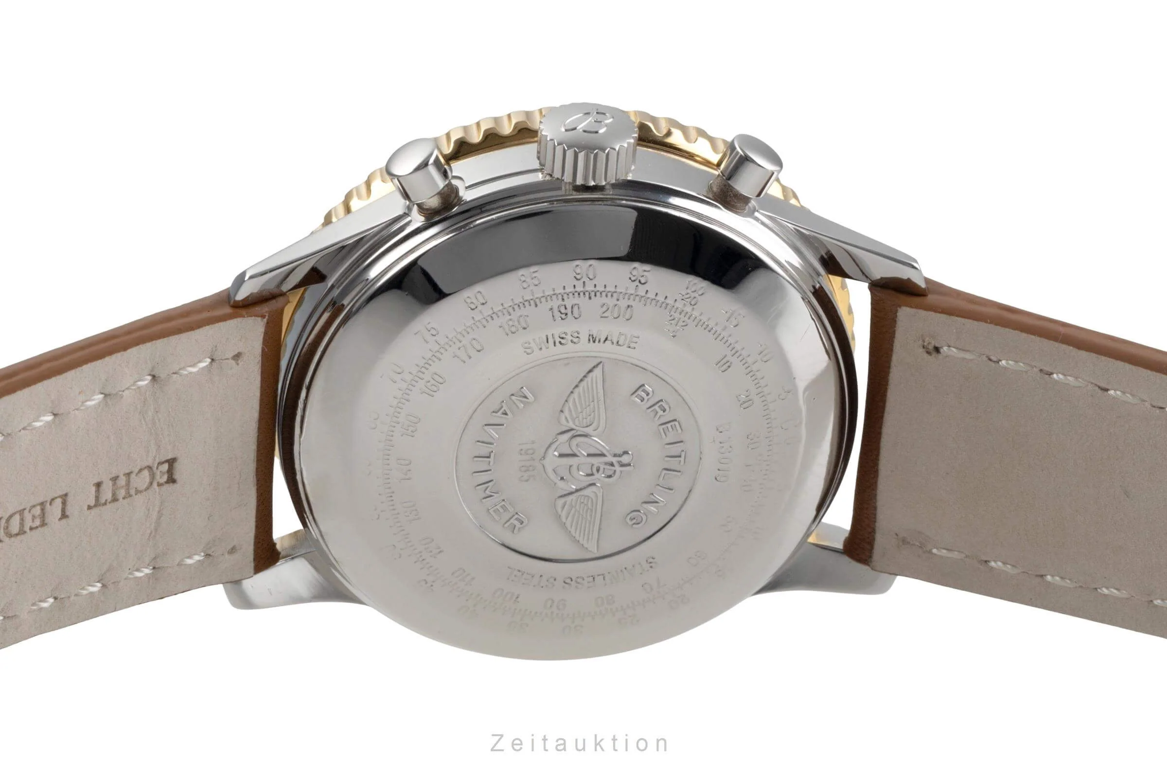 Breitling Navitimer chronograph steel / gold automatic men's watch B13019  [2406428] - Image 9