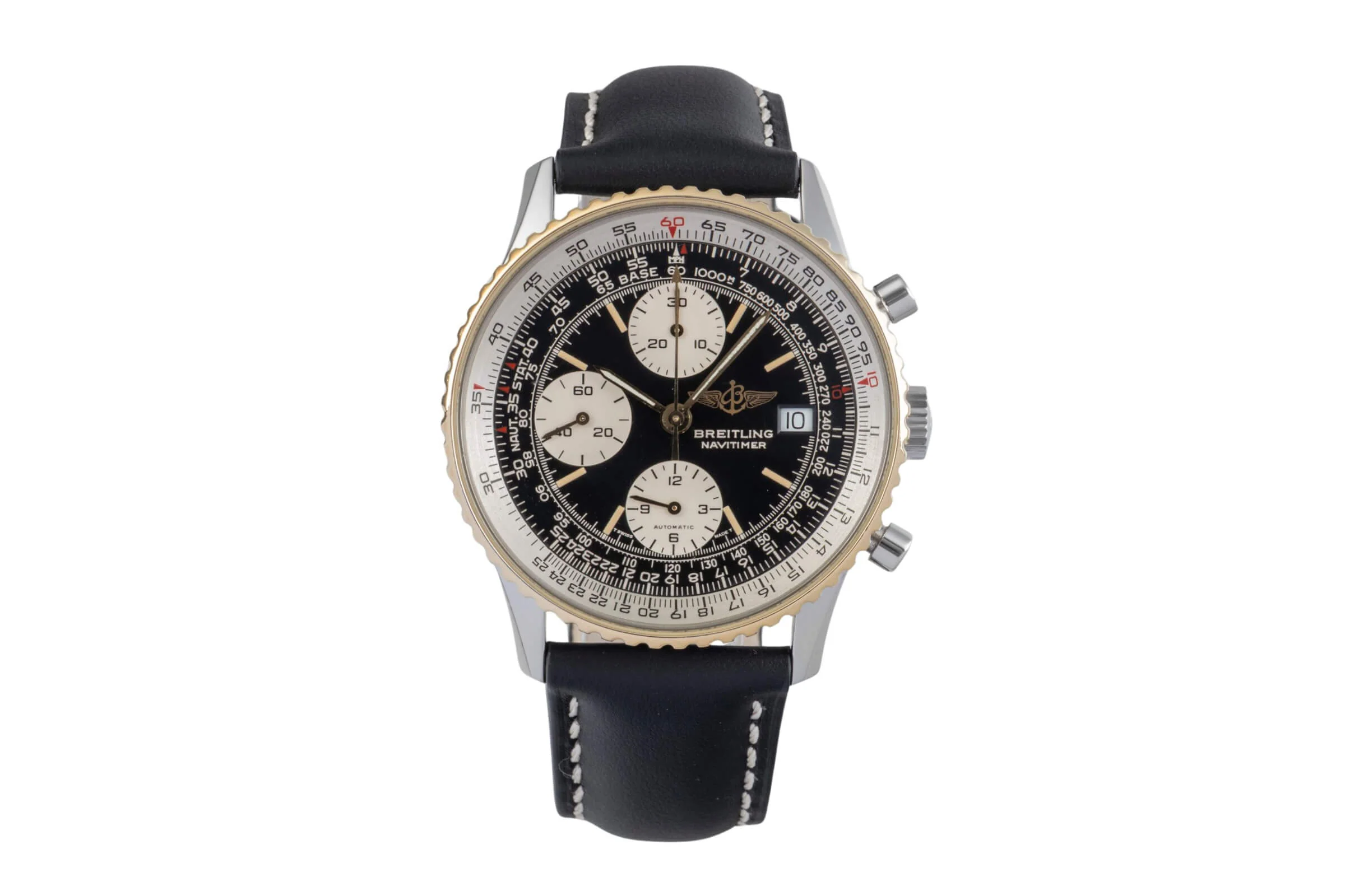 Breitling Navitimer chronograph steel / gold automatic men's watch B13019  [2500272] - Image 5