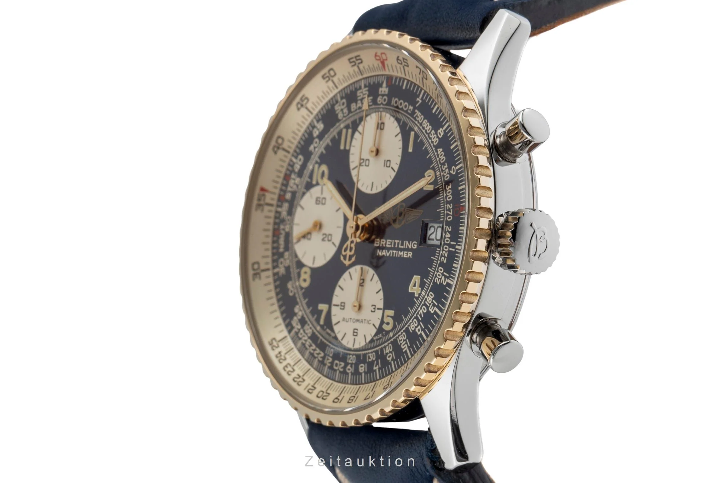 Breitling Navitimer chronograph steel / gold automatic men's watch D13020  [2503181] - Image 7