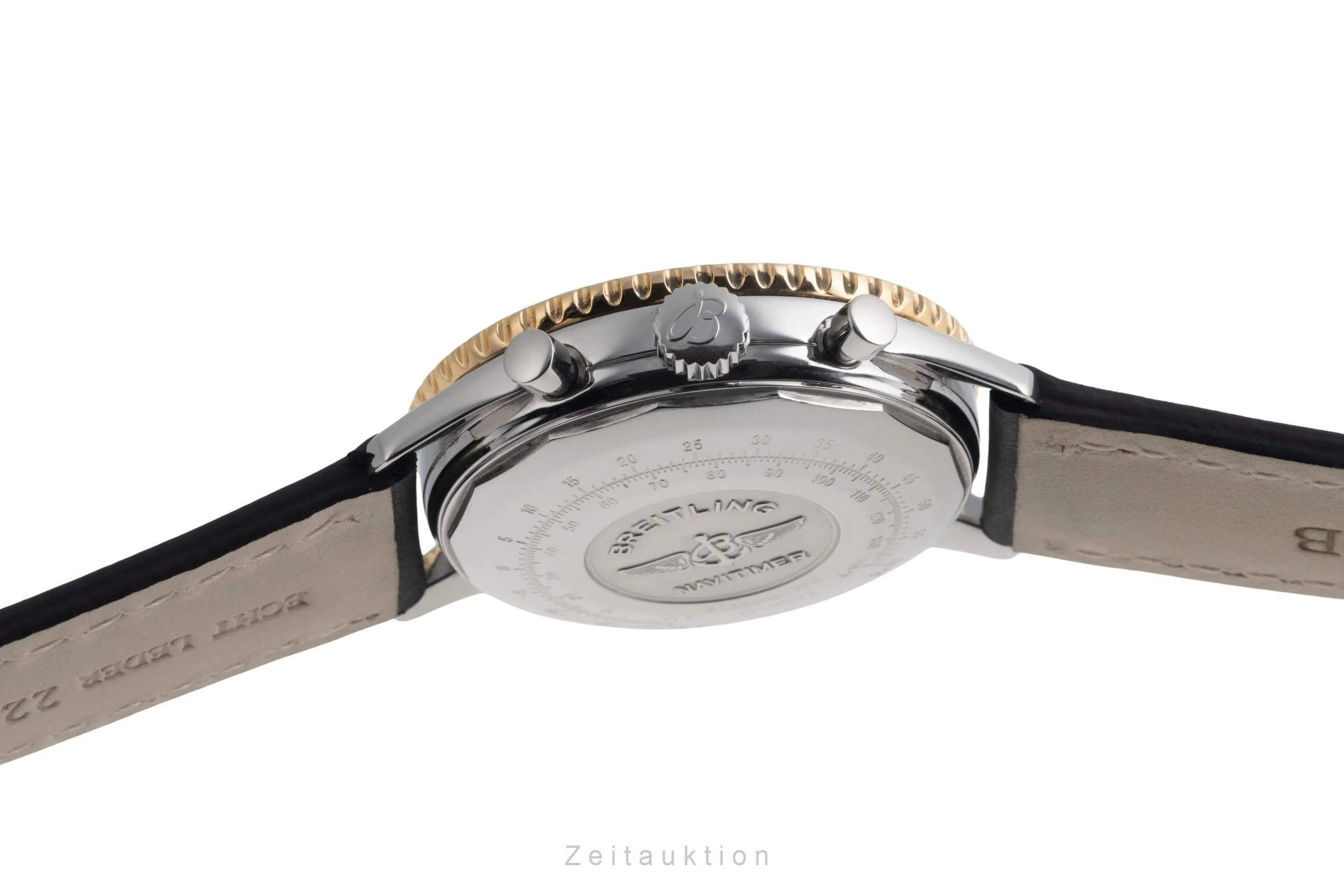 Breitling Navitimer chronograph steel / gold automatic men's watch D13022  [2501897] - Image 11