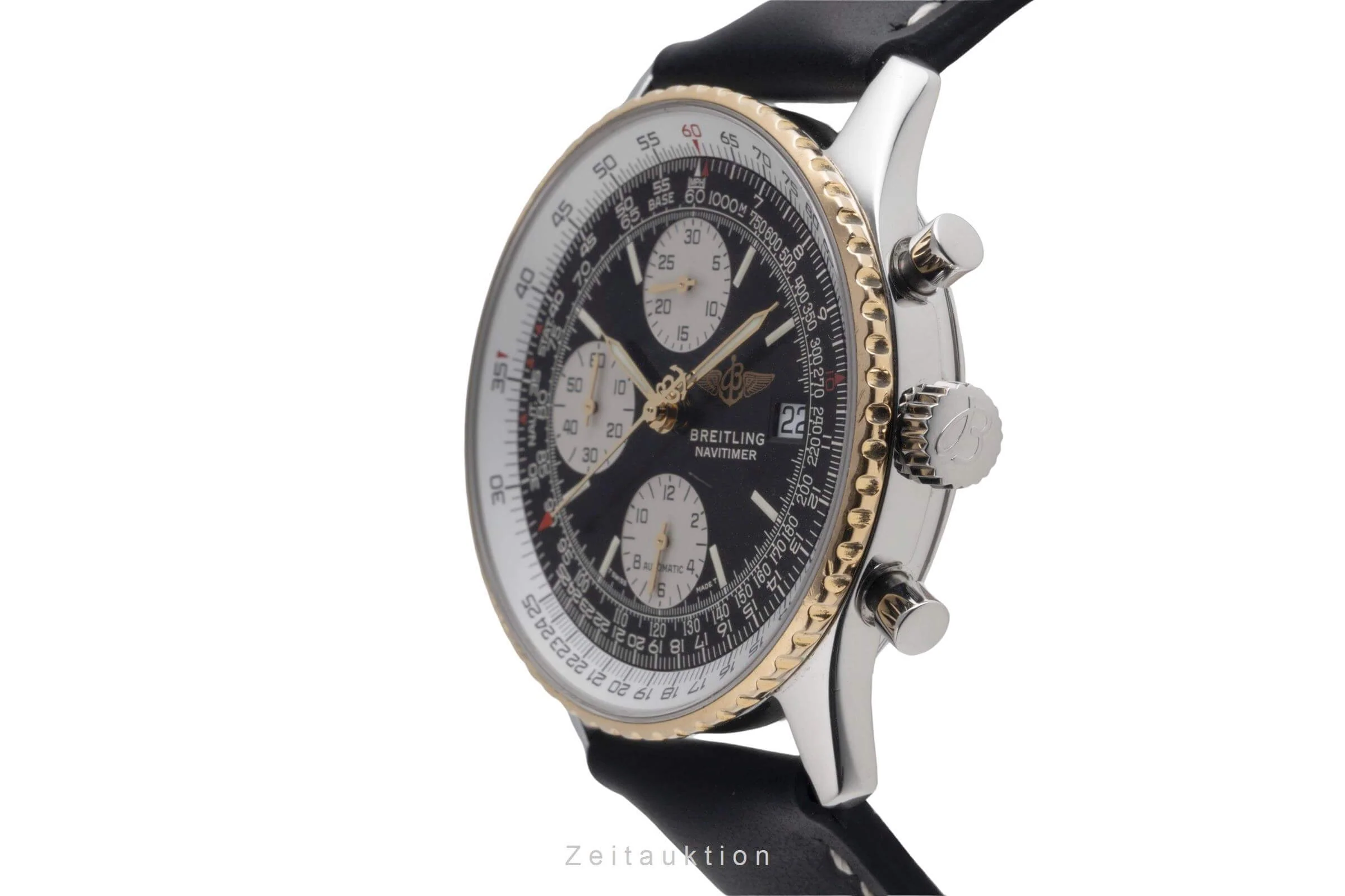 Breitling Navitimer chronograph steel / gold automatic men's watch D13022  [2501897] - Image 7