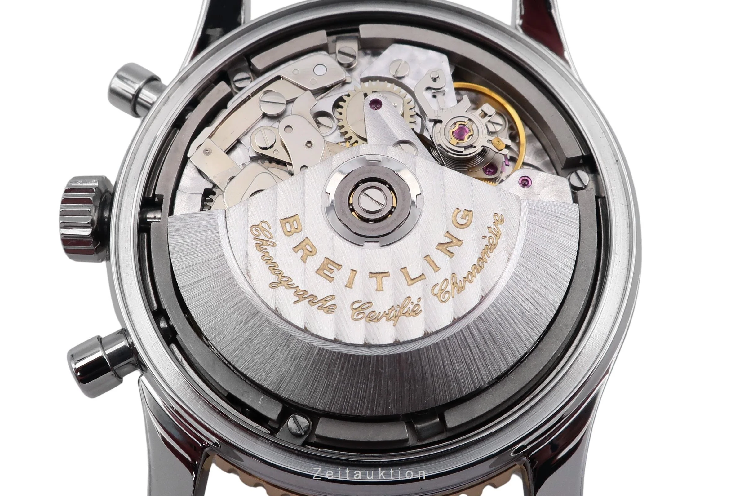 Breitling Navitimer chronograph steel / gold automatic men's watch D13322  [2503579] - Image 15