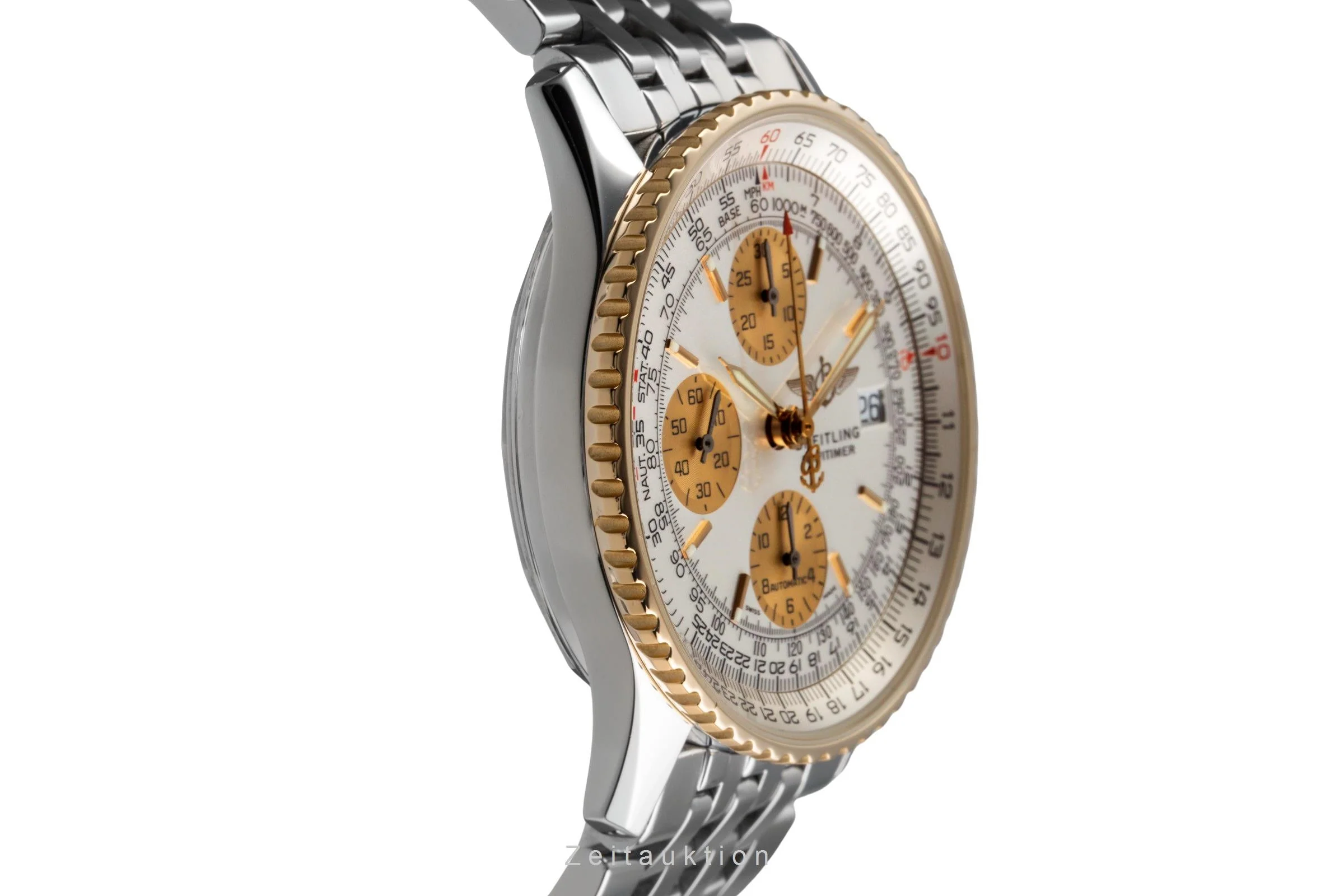 Breitling Navitimer chronograph steel / gold automatic men's watch D13322  [2503579] - Image 8