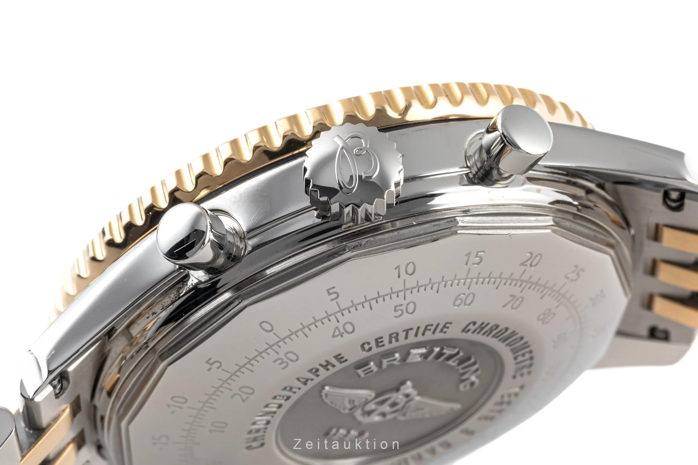 Breitling Navitimer chronograph steel / gold automatic men's watch D23322 LP: 7750EUR  [2303340] - Image 10