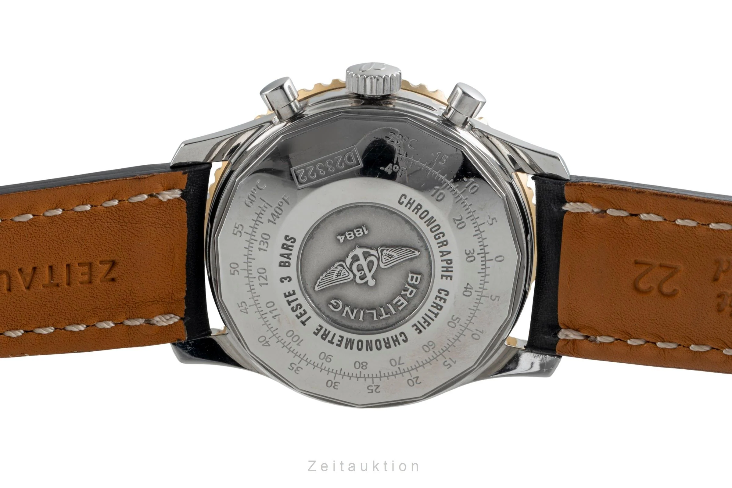 Breitling Navitimer chronograph steel / gold automatic men's watch D23322  [2504902] - Image 11