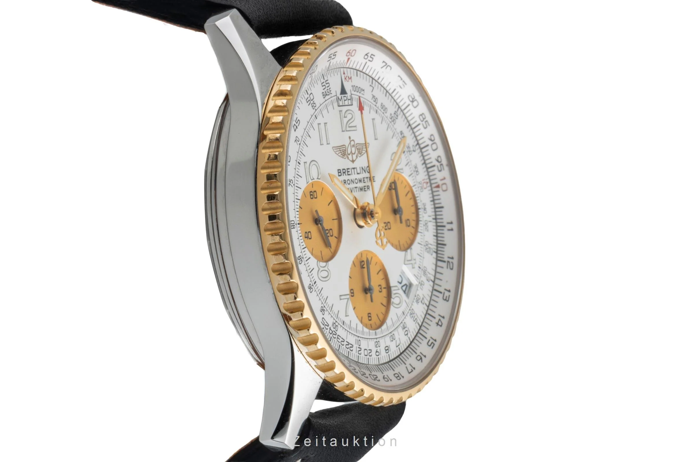 Breitling Navitimer chronograph steel / gold automatic men's watch D23322  [2504902] - Image 8