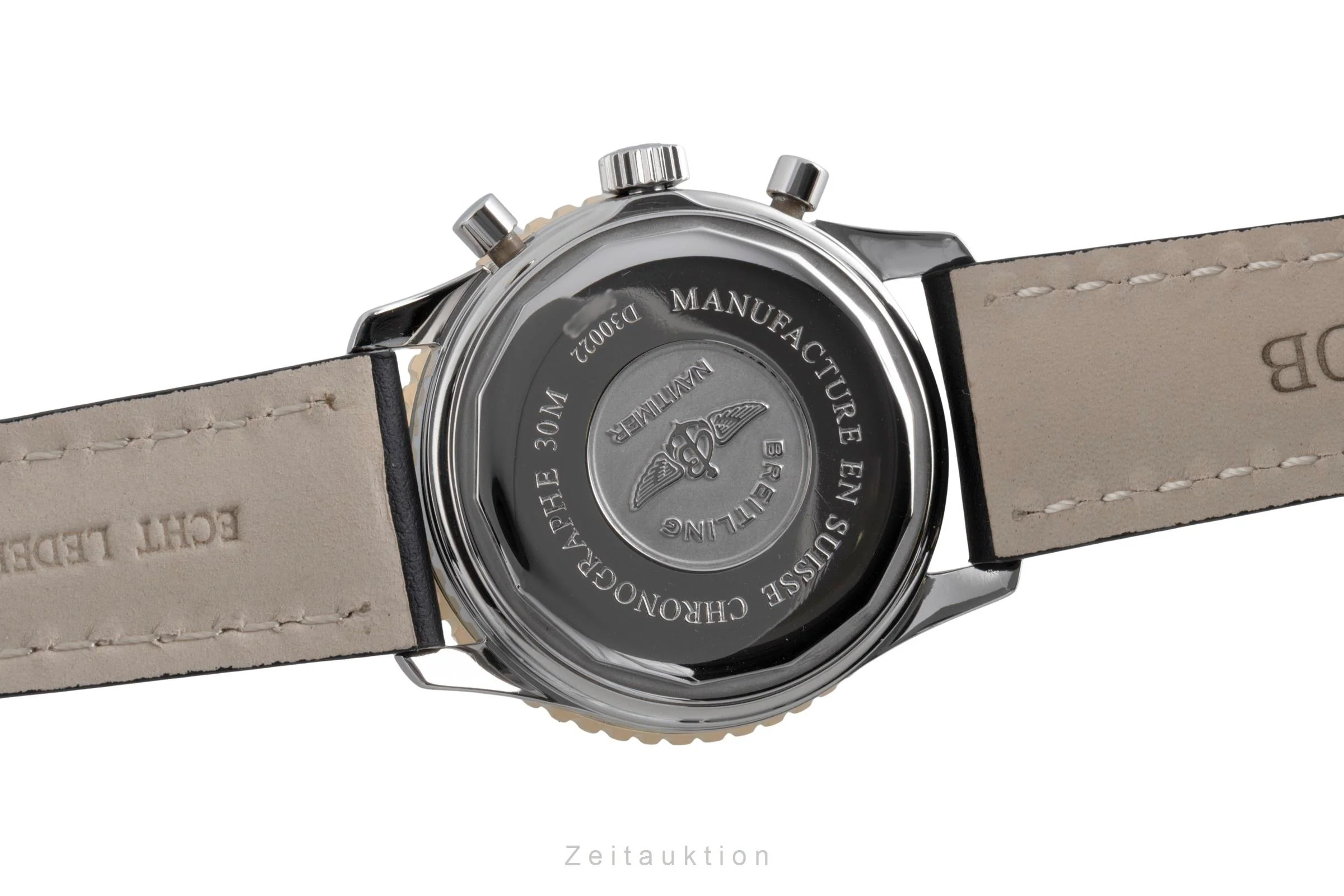 Breitling Navitimer chronograph steel / gold automatic men's watch D30022  [2502783] - Image 11