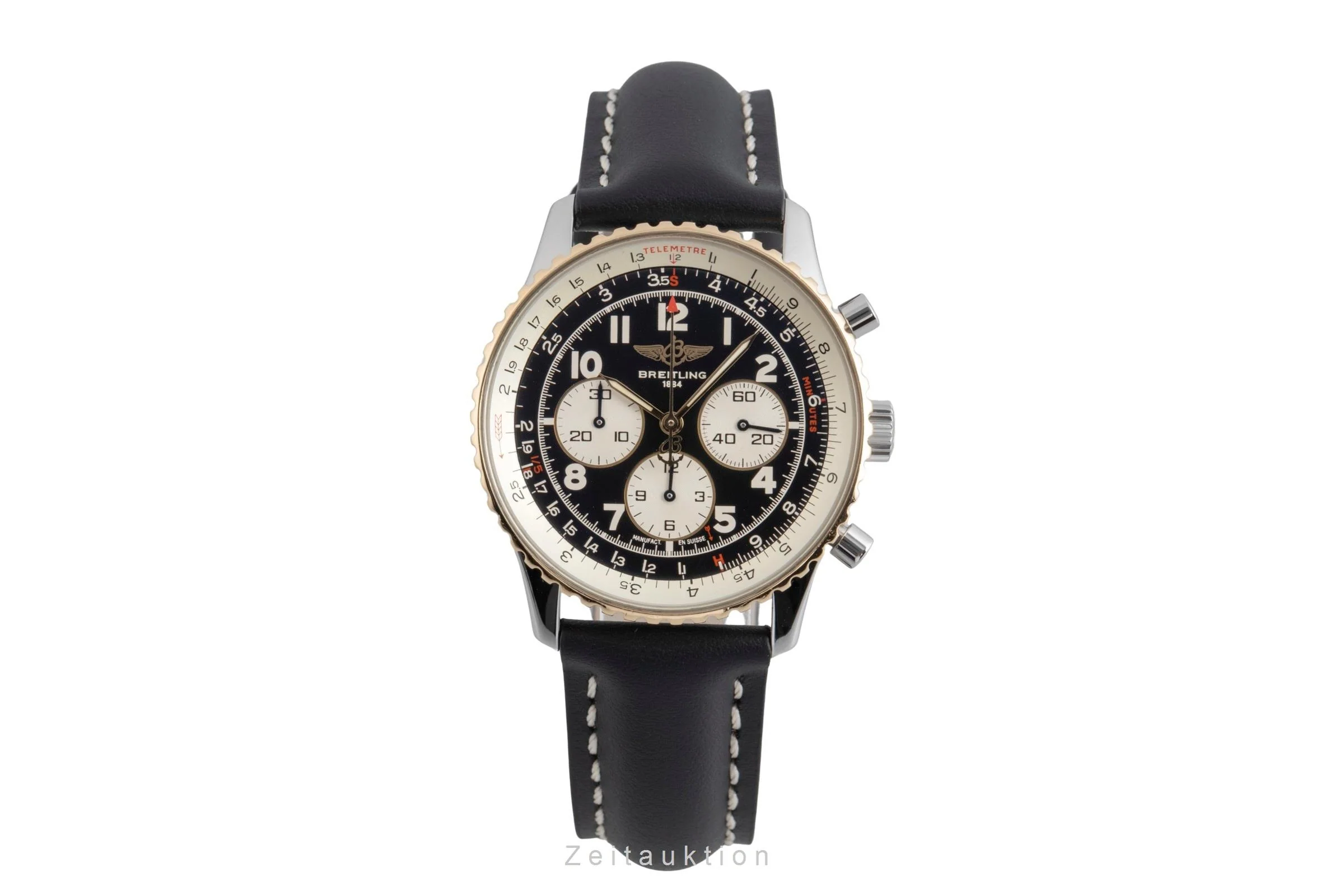 Breitling Navitimer chronograph steel / gold automatic men's watch D30022  [2502783] - Image 5