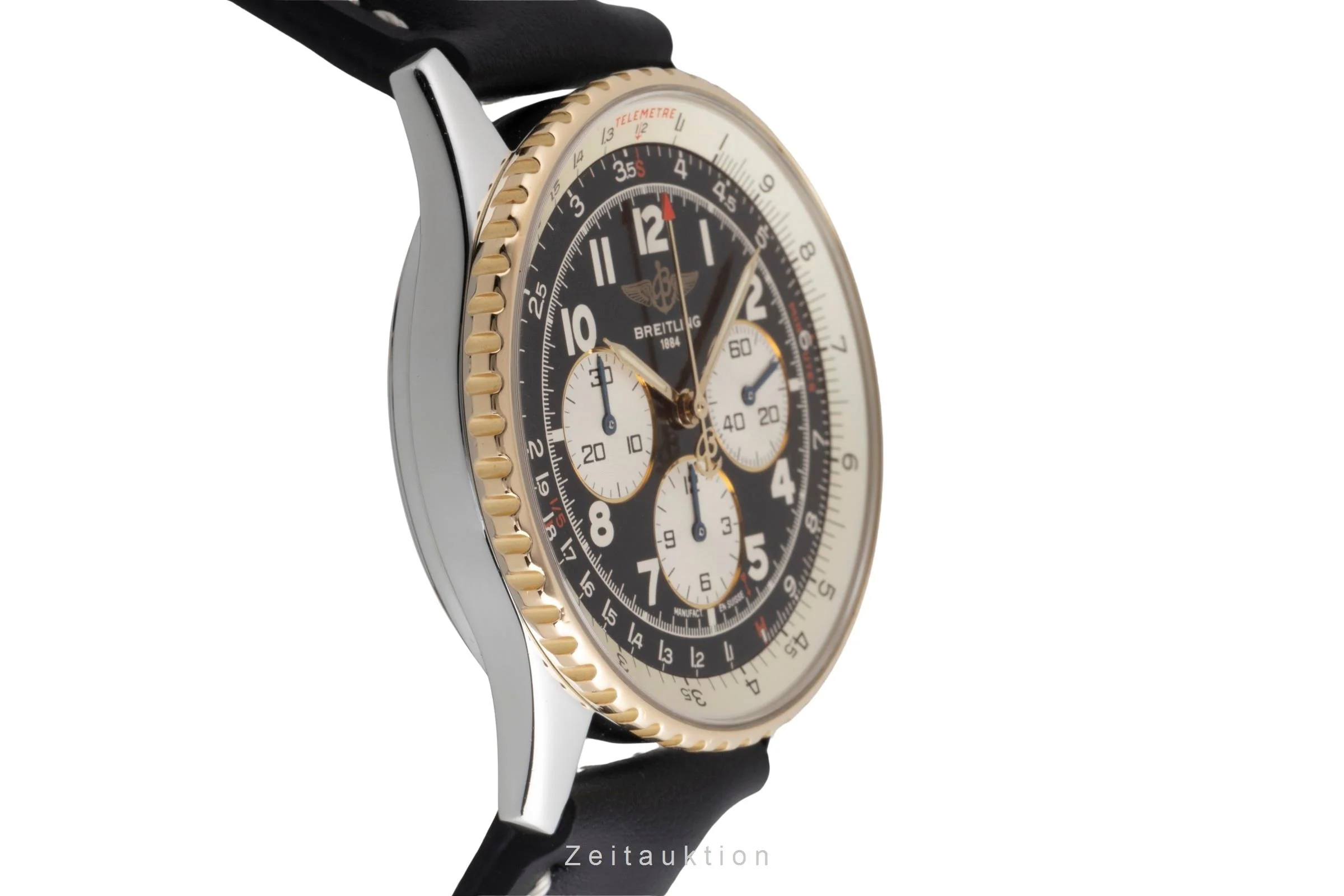 Breitling Navitimer chronograph steel / gold automatic men's watch D30022  [2502783] - Image 8