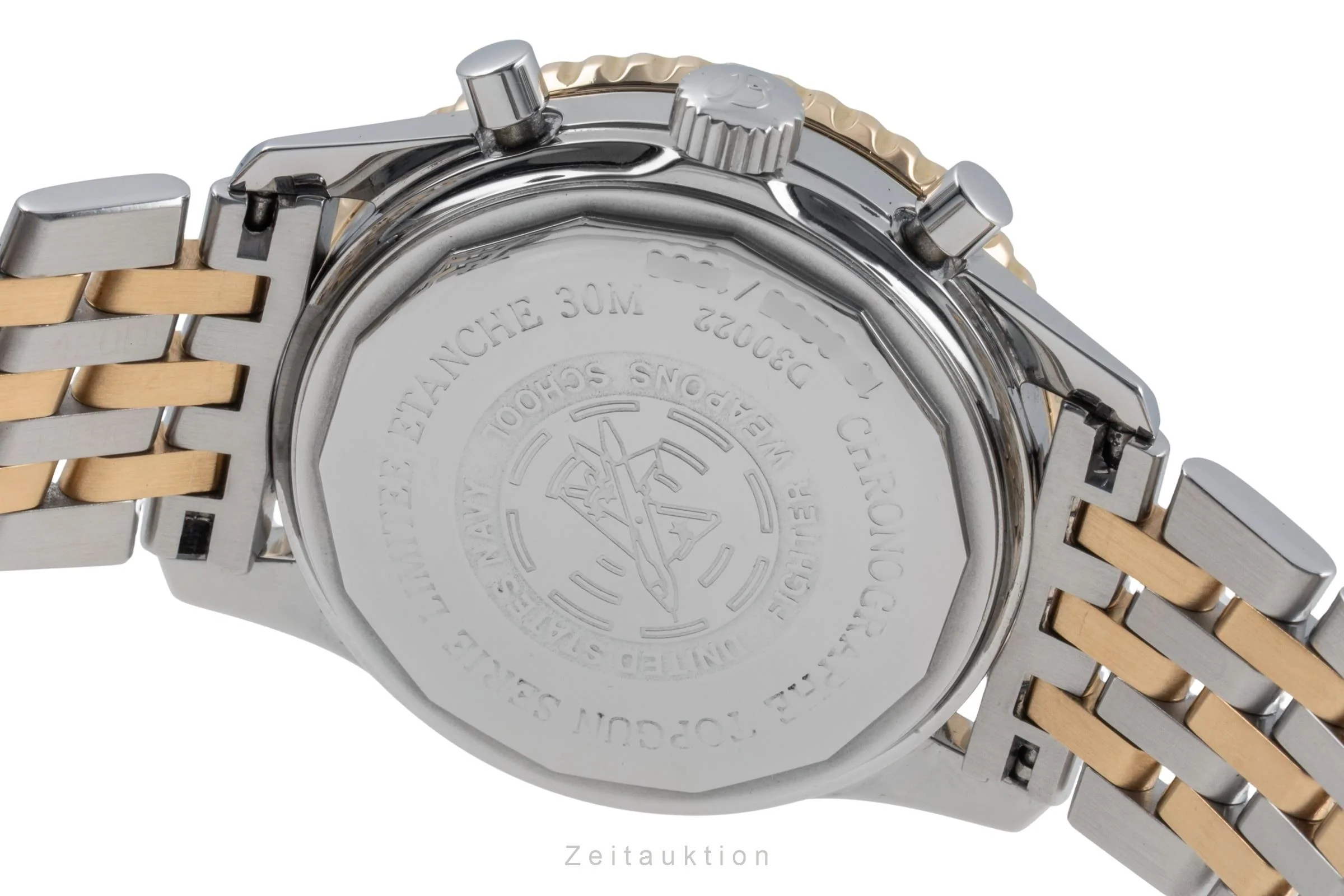 Breitling Navitimer chronograph steel / gold automatic men's watch D30022 Limited  [2504574] - Image 11