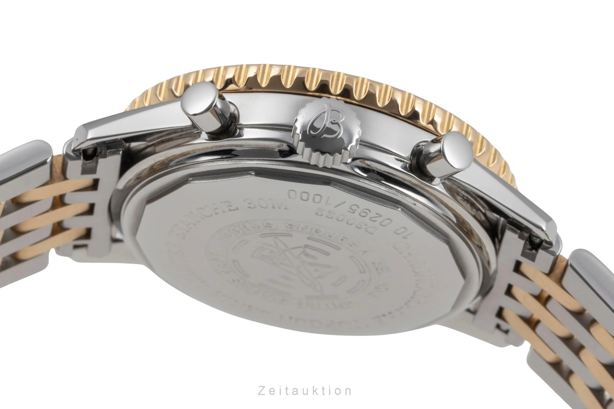 Breitling Navitimer chronograph steel / gold automatic men's watch D30022 Limited  [2504574] - Image 12