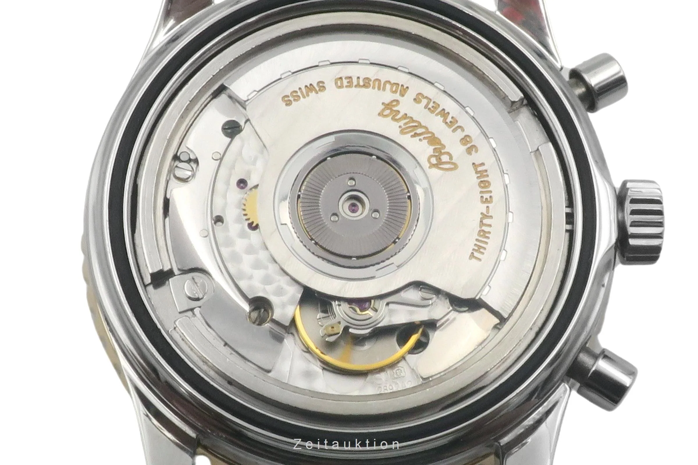 Breitling Navitimer chronograph steel / gold automatic men's watch D30022 Limited  [2504574] - Image 14