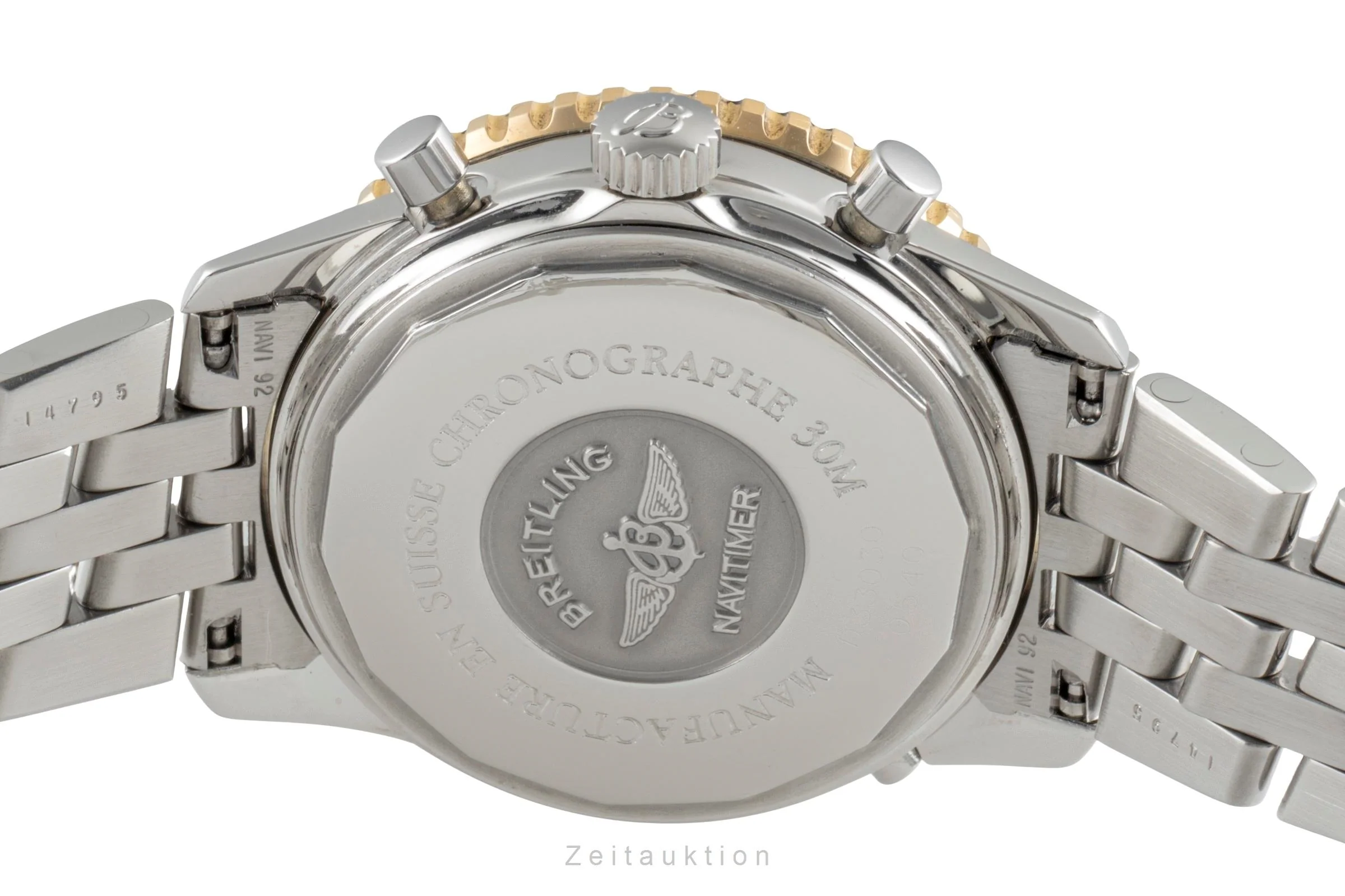 Breitling Navitimer chronograph steel / gold automatic men's watch D33030  [2505031] - Image 12