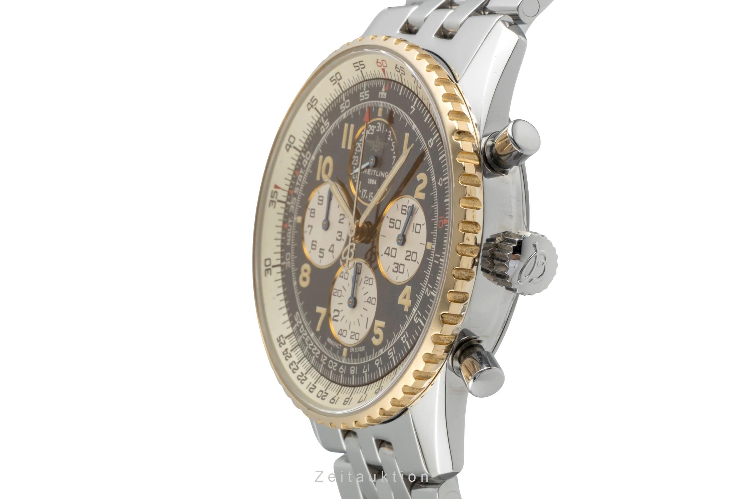 Breitling Navitimer chronograph steel / gold automatic men's watch D33030  [2505031] - Image 7