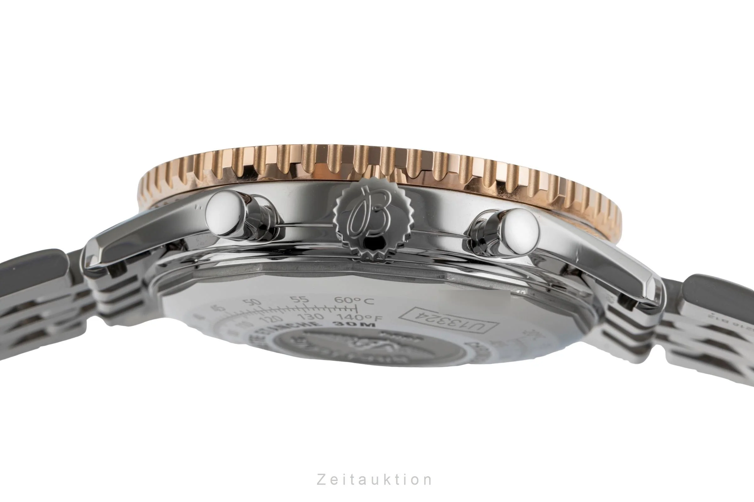 Breitling Navitimer chronograph steel / gold automatic men's watch U13324 LP: 8150EUR  [2504541] - Image 12