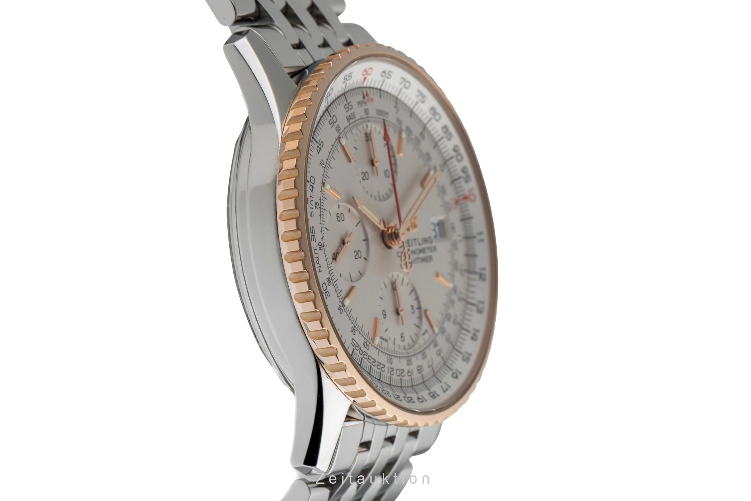 Breitling Navitimer chronograph steel / gold automatic men's watch U13324 LP: 8150EUR  [2504541] - Image 8