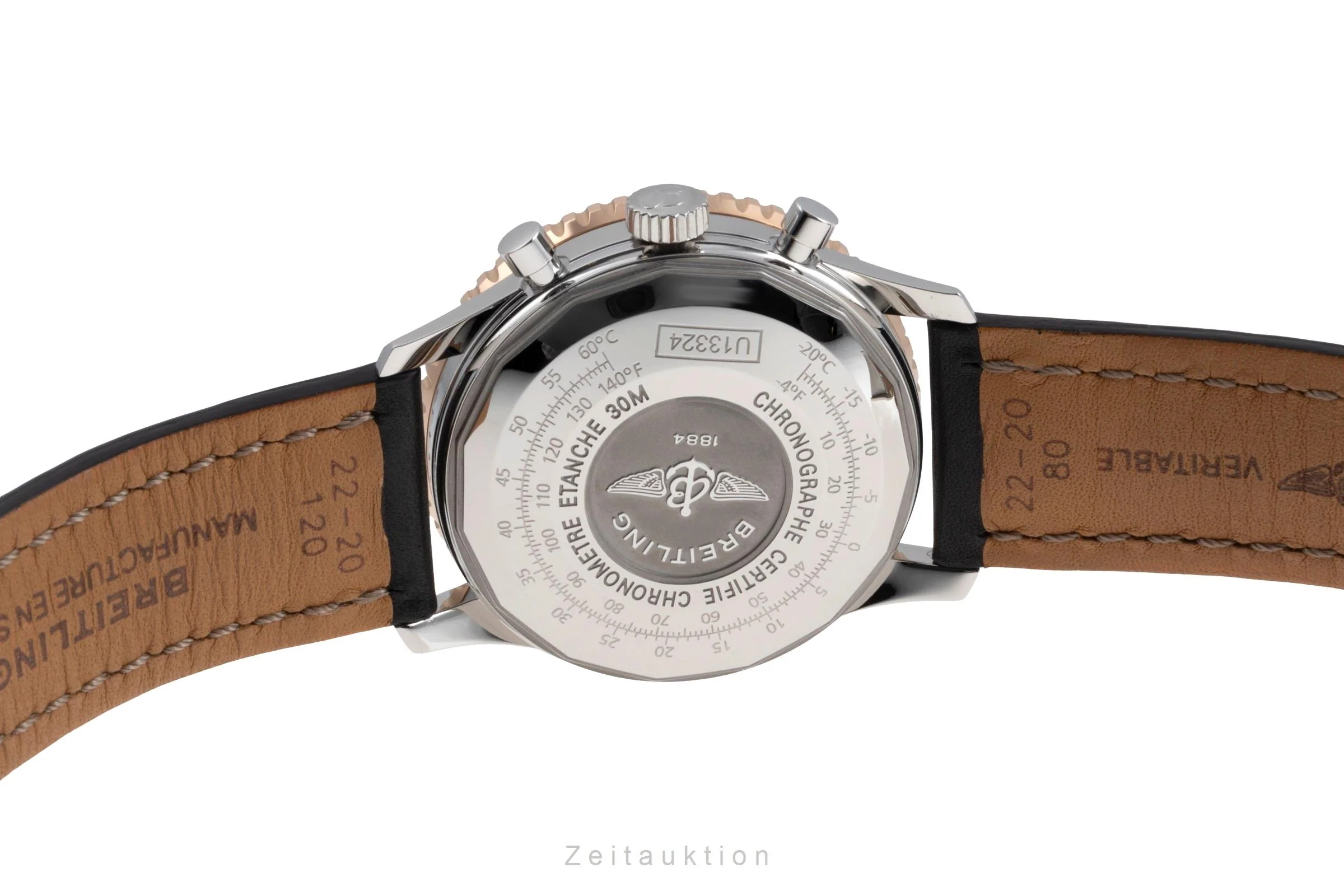 Breitling Navitimer chronograph steel / gold automatic men's watch U13324 LP: 7850EUR  [2505352] - Image 12