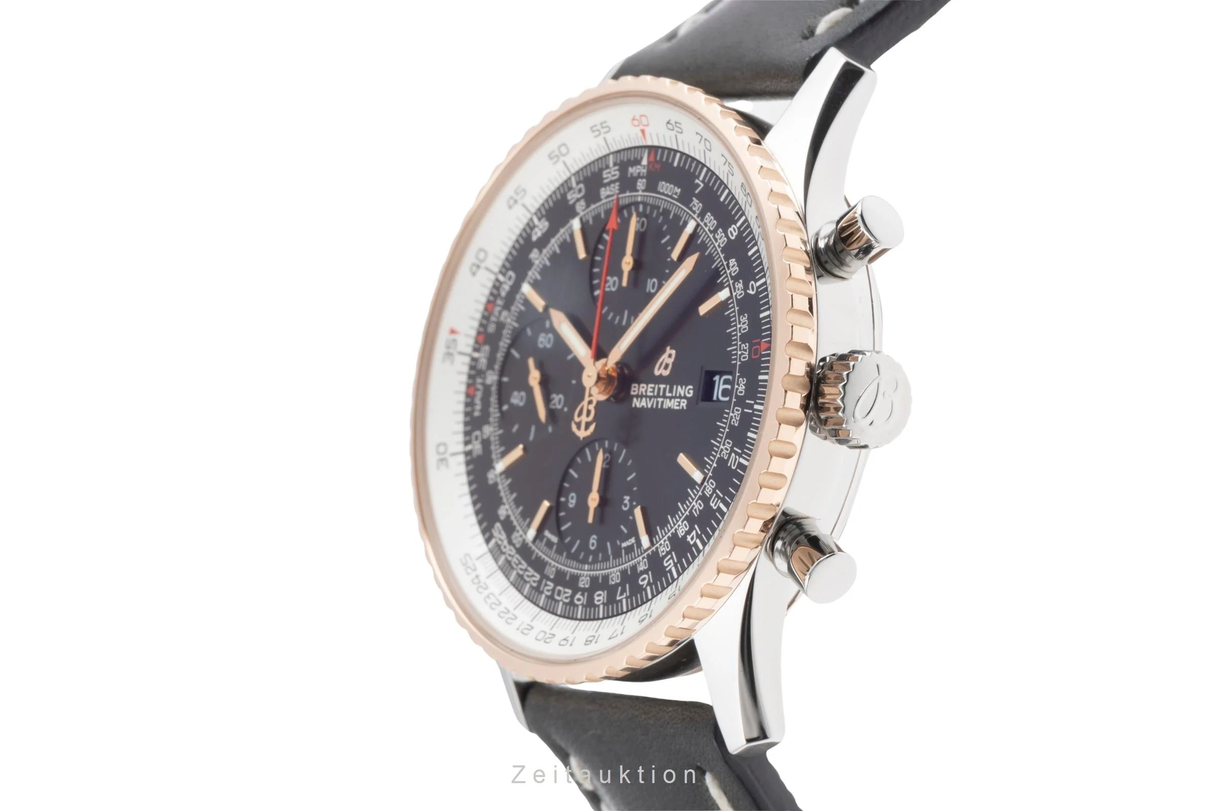 Breitling Navitimer chronograph steel / gold automatic men's watch U13324 LP: 7850EUR  [2505352] - Image 7