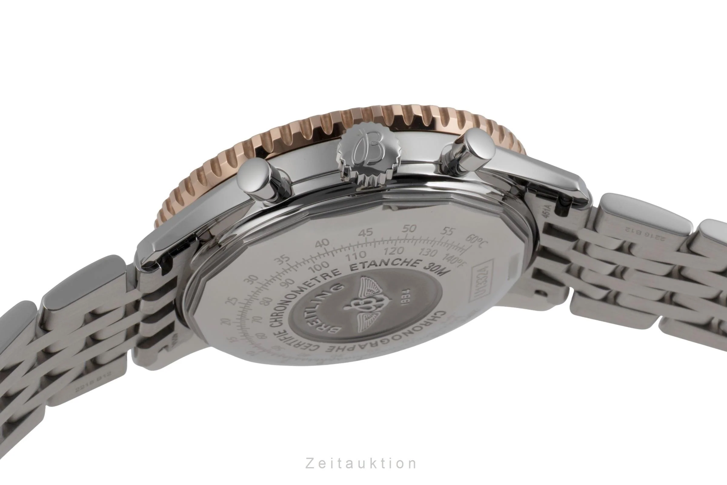 Breitling Navitimer chronograph steel / gold automatic men's watch U13324211B1A1  [2600065] - Image 13