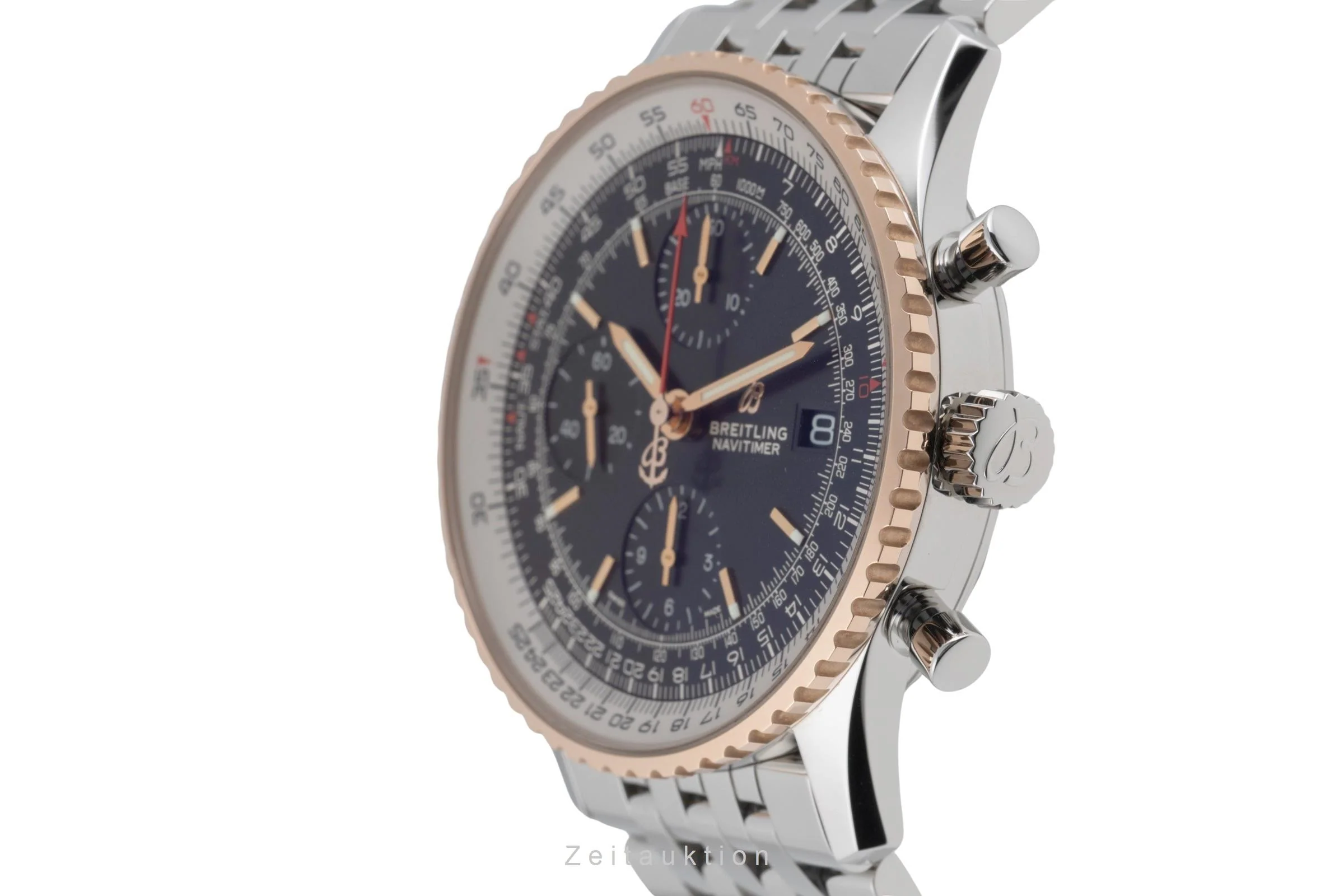 Breitling Navitimer chronograph steel / gold automatic men's watch U13324211B1A1  [2600065] - Image 7